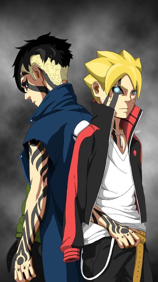 Boruto and Kawaki Standoff - naruto wallpaper for OpersCraft