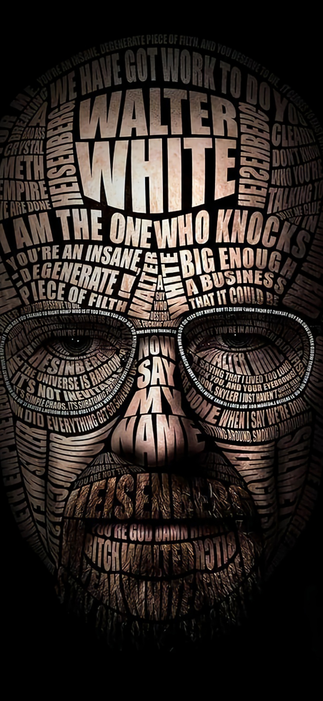 Breaking_Bad_Walter_White_Typography - random wallpaper for OpersCraft
