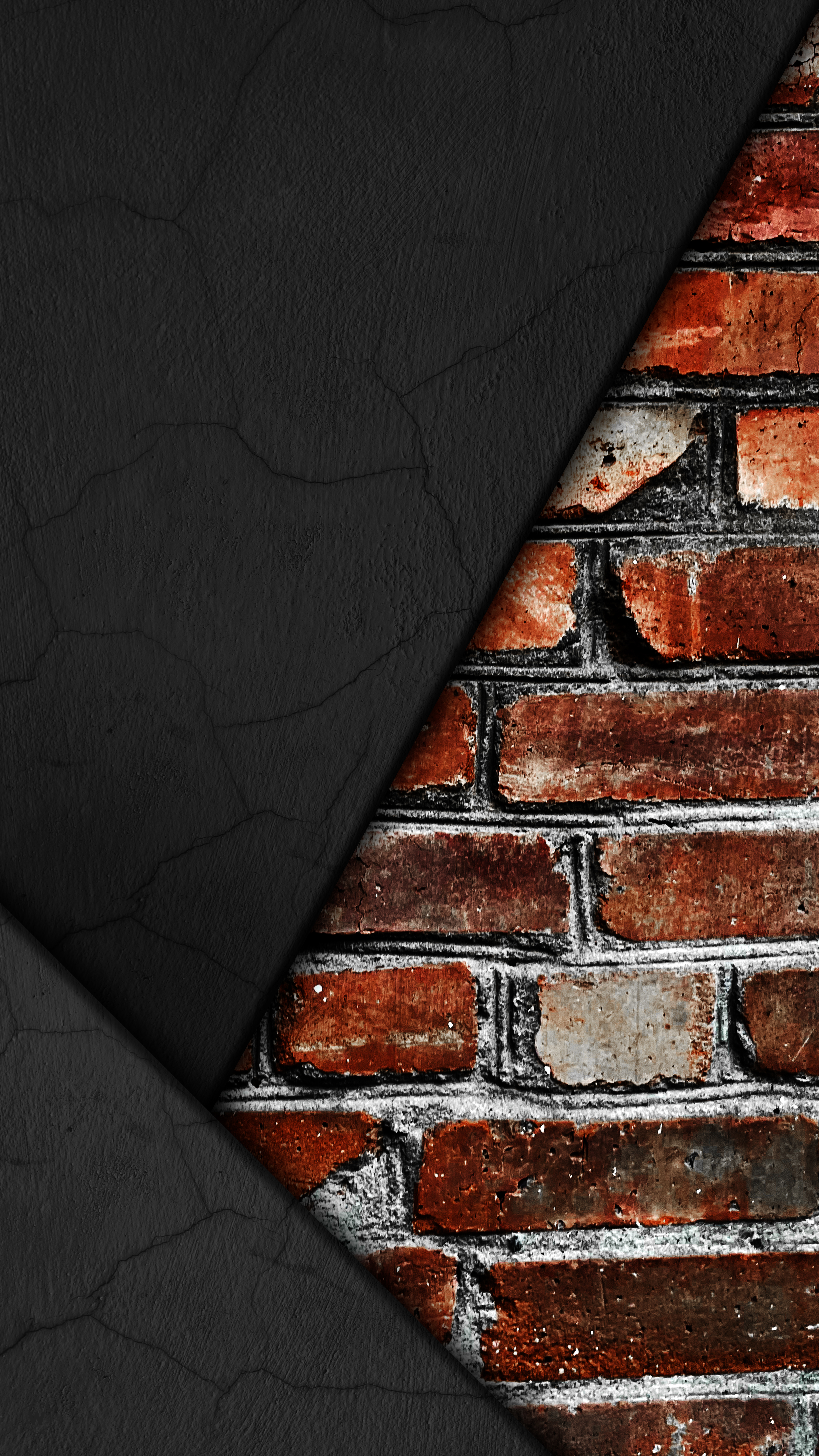 Brick and Concrete Contrast - abstract wallpaper for OpersCraft