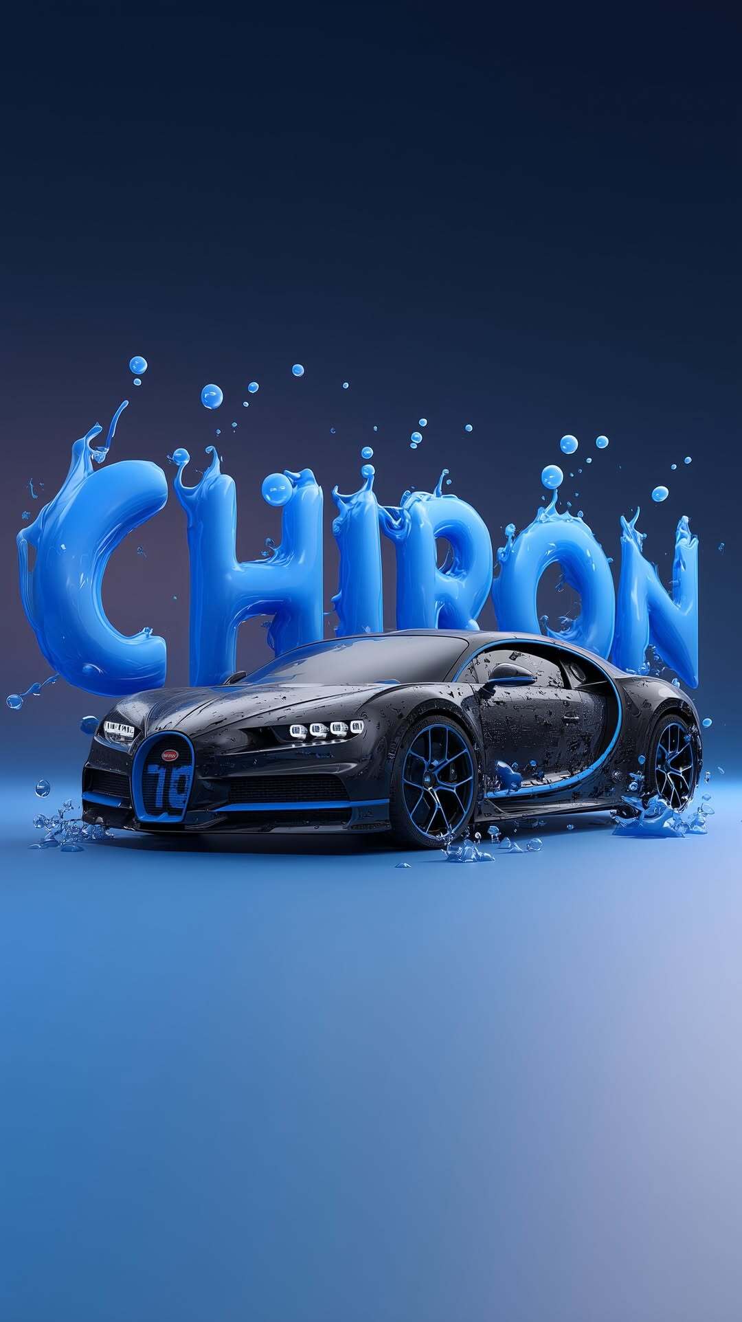 Bugatti Chiron Splash - wallpaper for OpersCraft