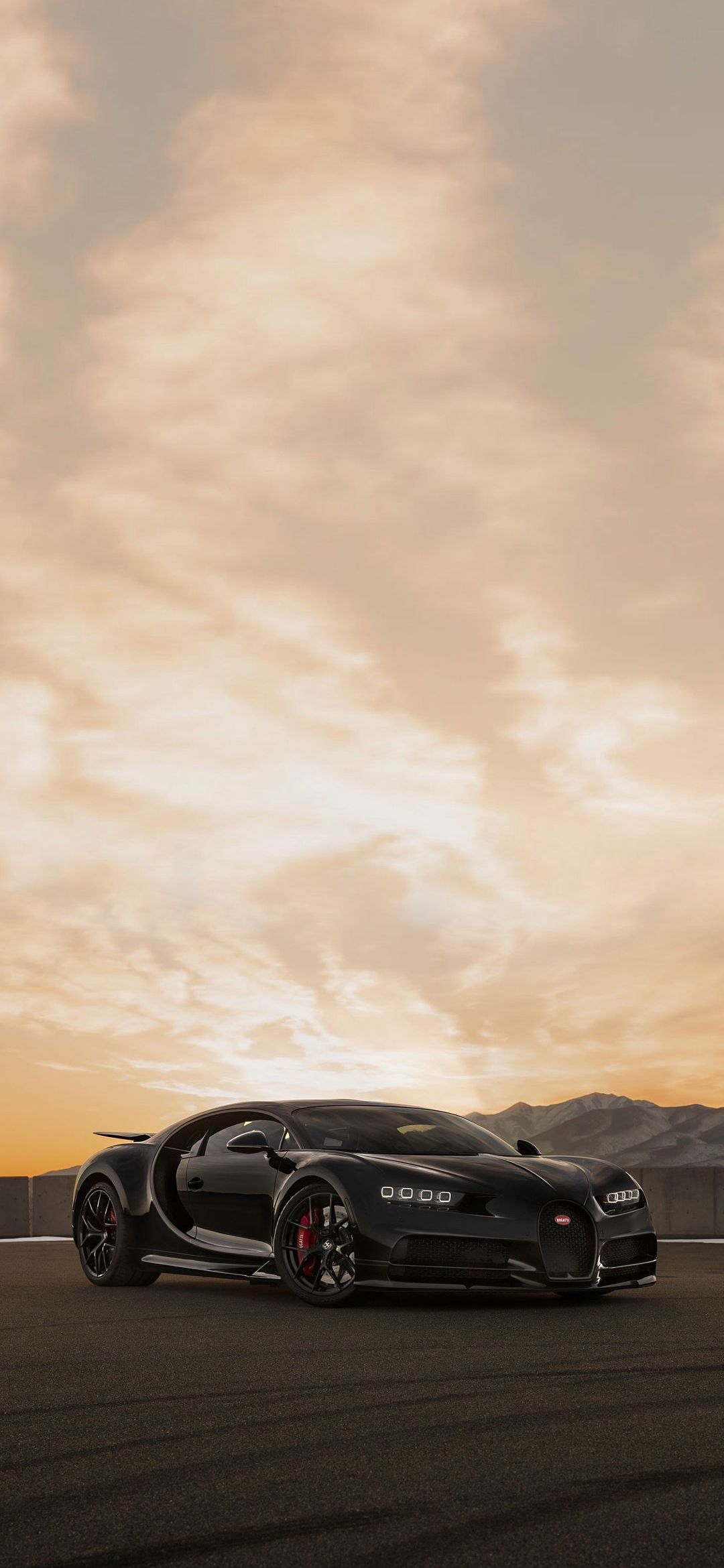 Bugatti Chiron Sunset Drive - cars wallpaper for OpersCraft