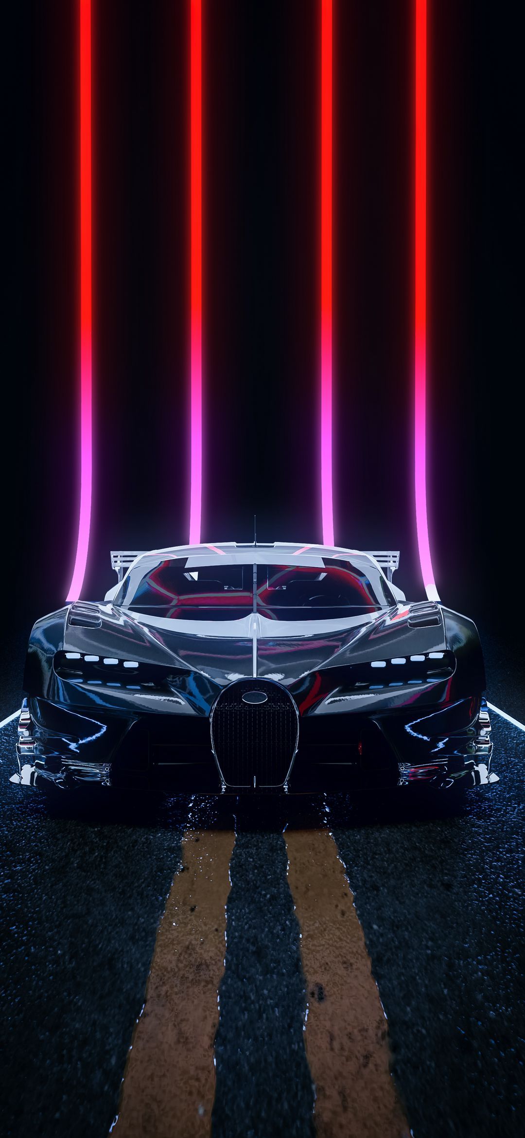 Bugatti Neon Drive - ferrari wallpaper for OpersCraft