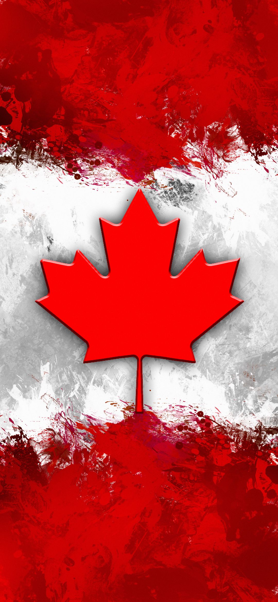 Canadian Maple Leaf Splash - random wallpaper for OpersCraft