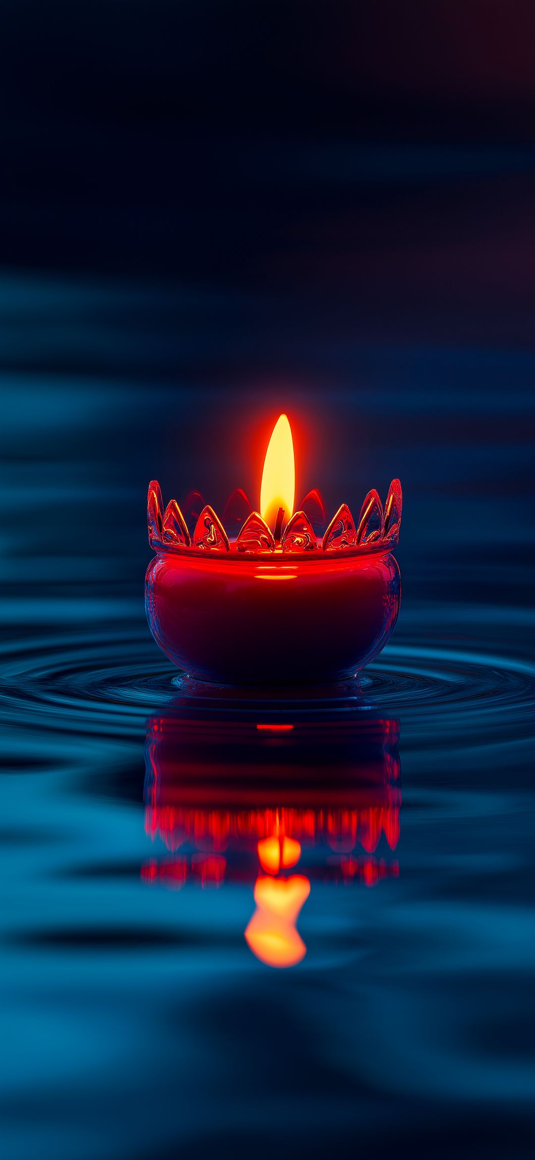 Candle on Water - still life wallpaper for OpersCraft
