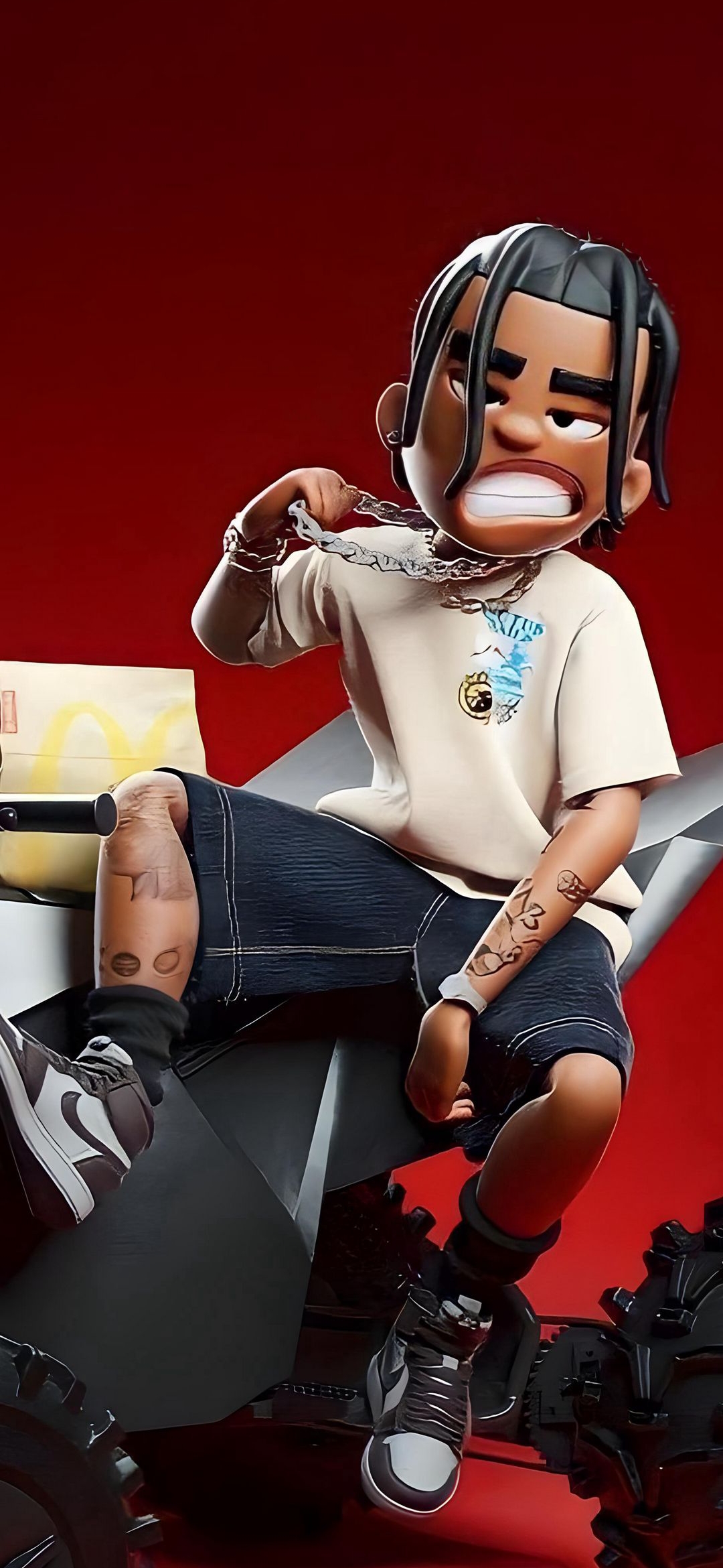 Cartoon Travis Scott - random wallpaper for OpersCraft