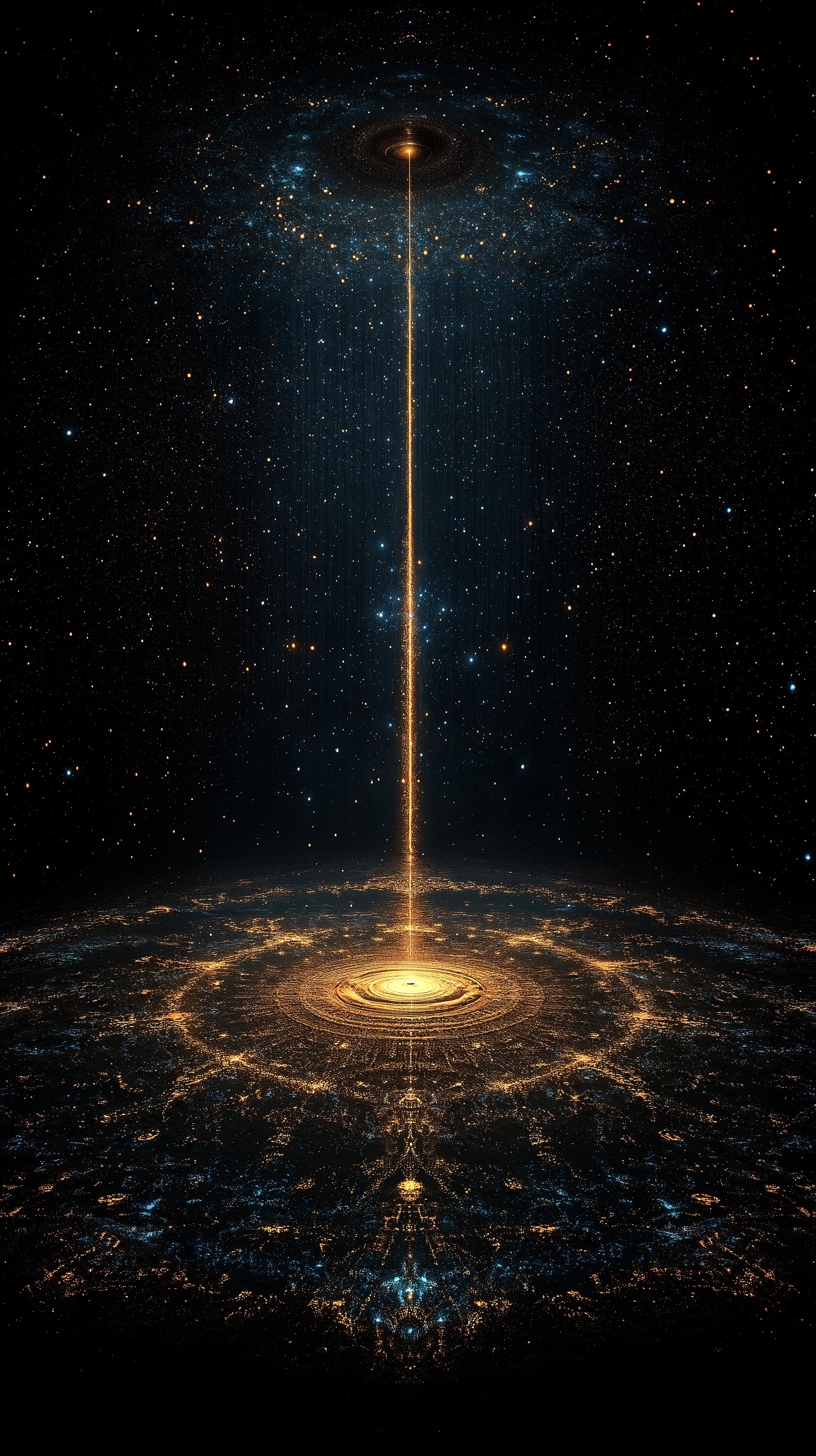 Celestial Beam of Light - space wallpaper for OpersCraft