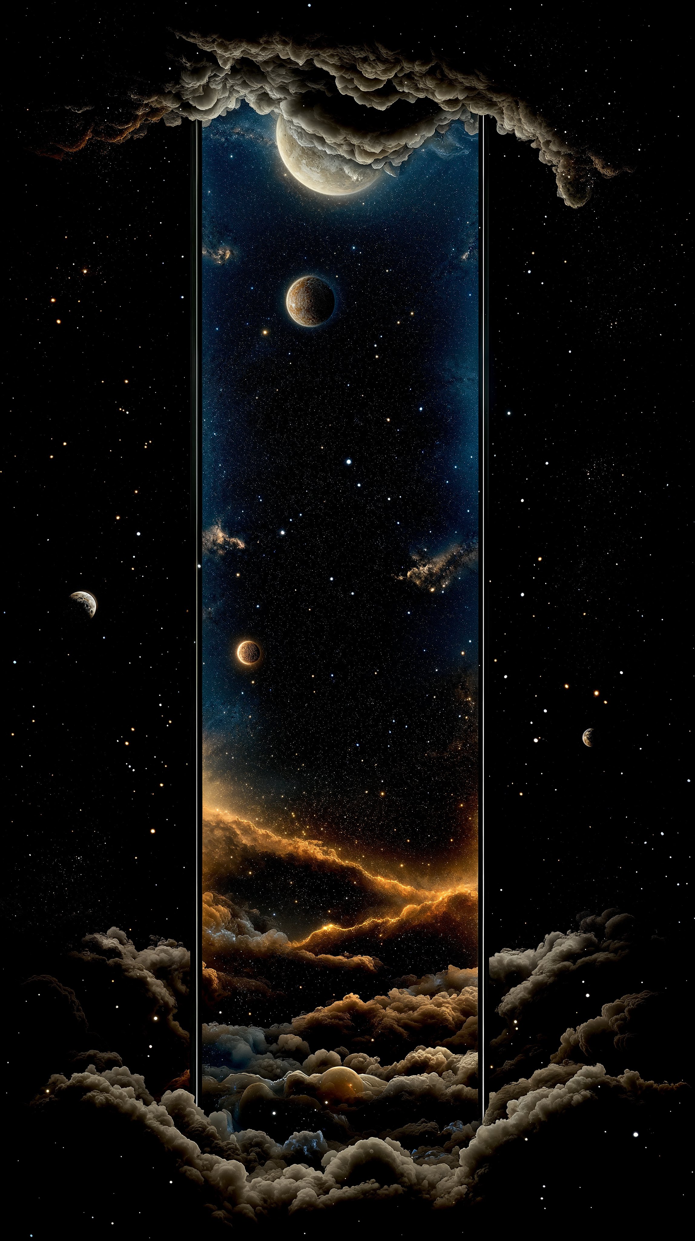 Celestial Clouds and Space - space wallpaper for OpersCraft