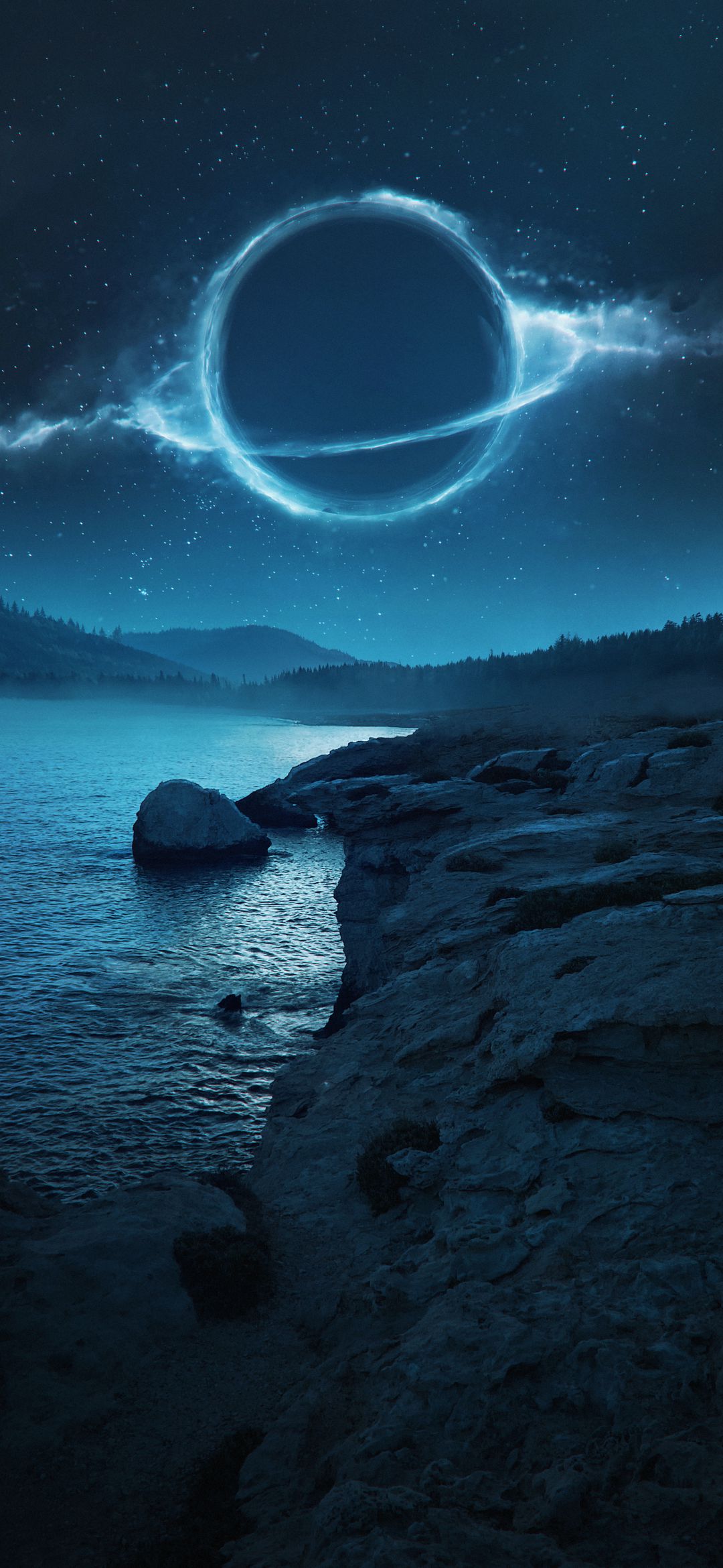 Celestial Lake Portal - fantasy wallpaper for OpersCraft