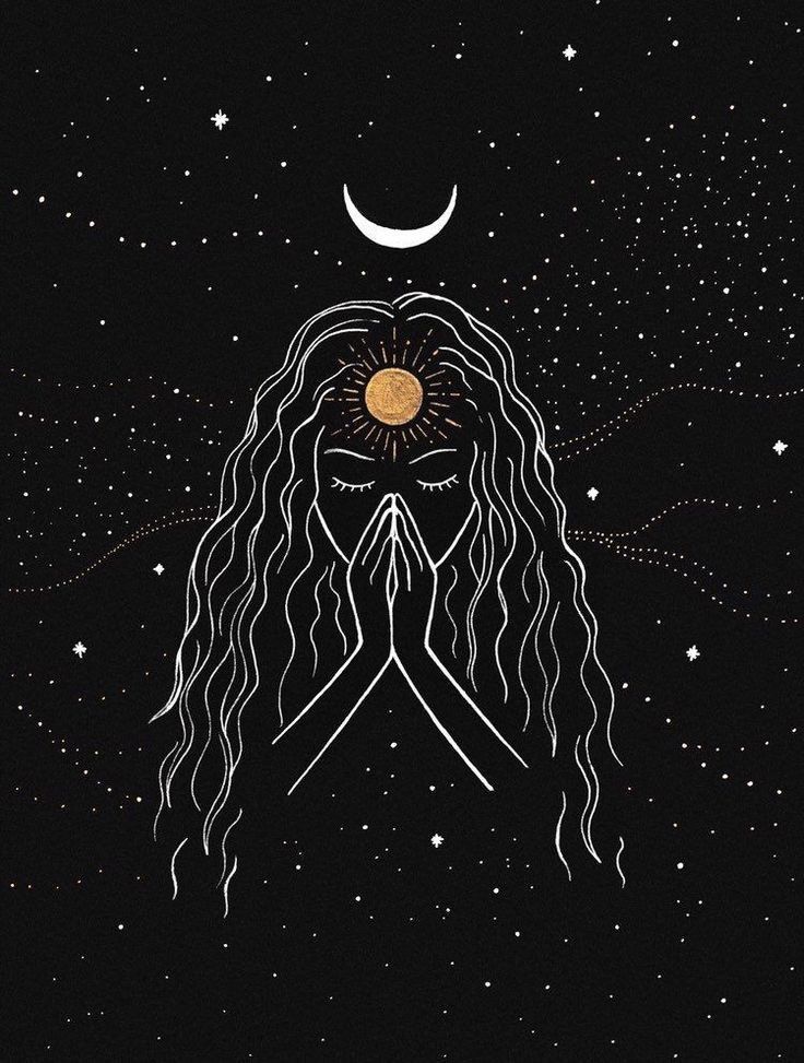Celestial Meditation Art - spiritual wallpaper for OpersCraft