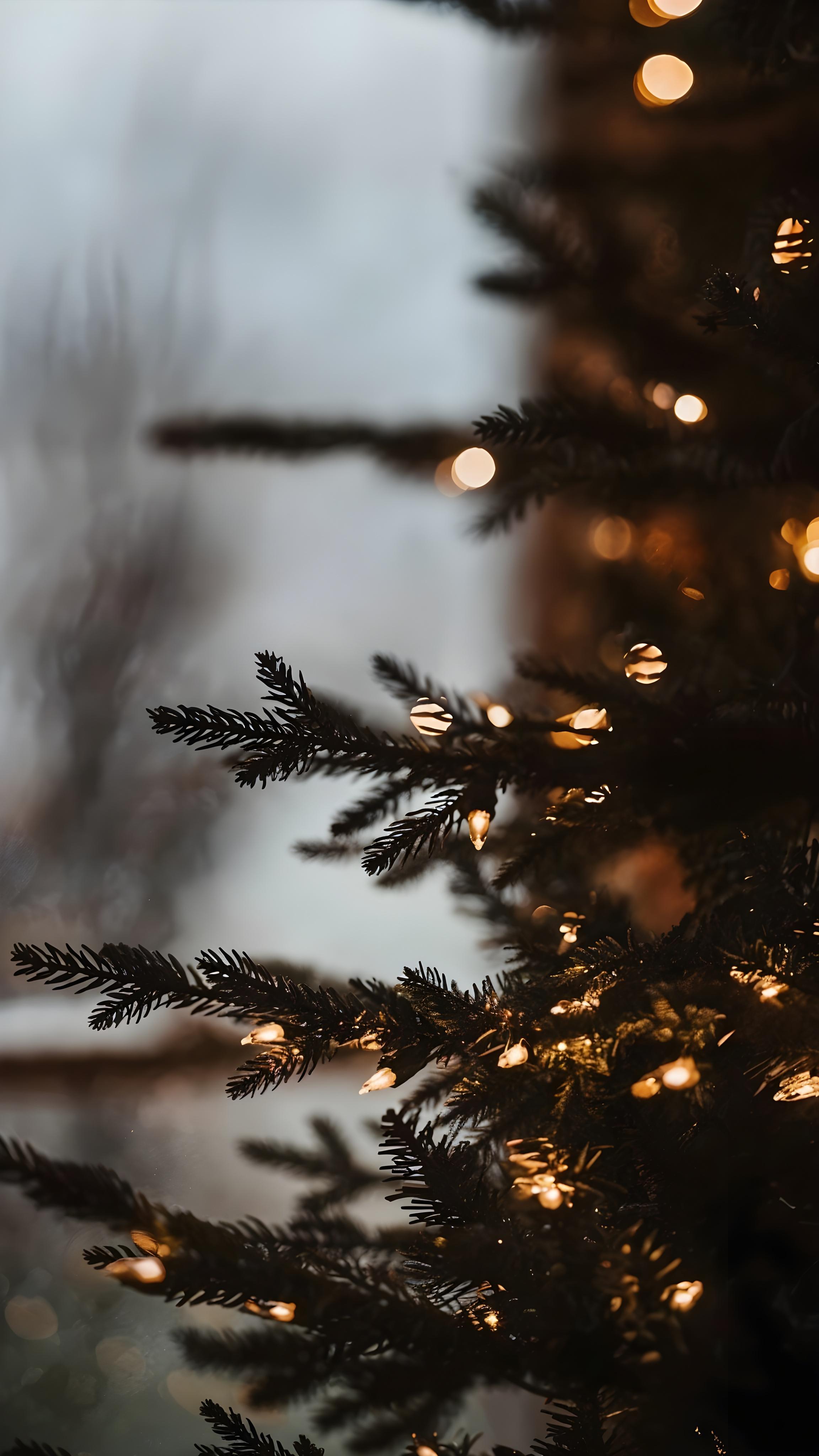 Christmas Tree Bokeh Lights - christmas wallpaper for OpersCraft