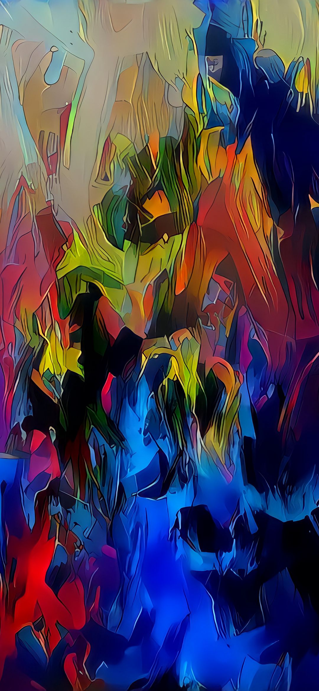 Chromatic Abstract Flow - random wallpaper for OpersCraft