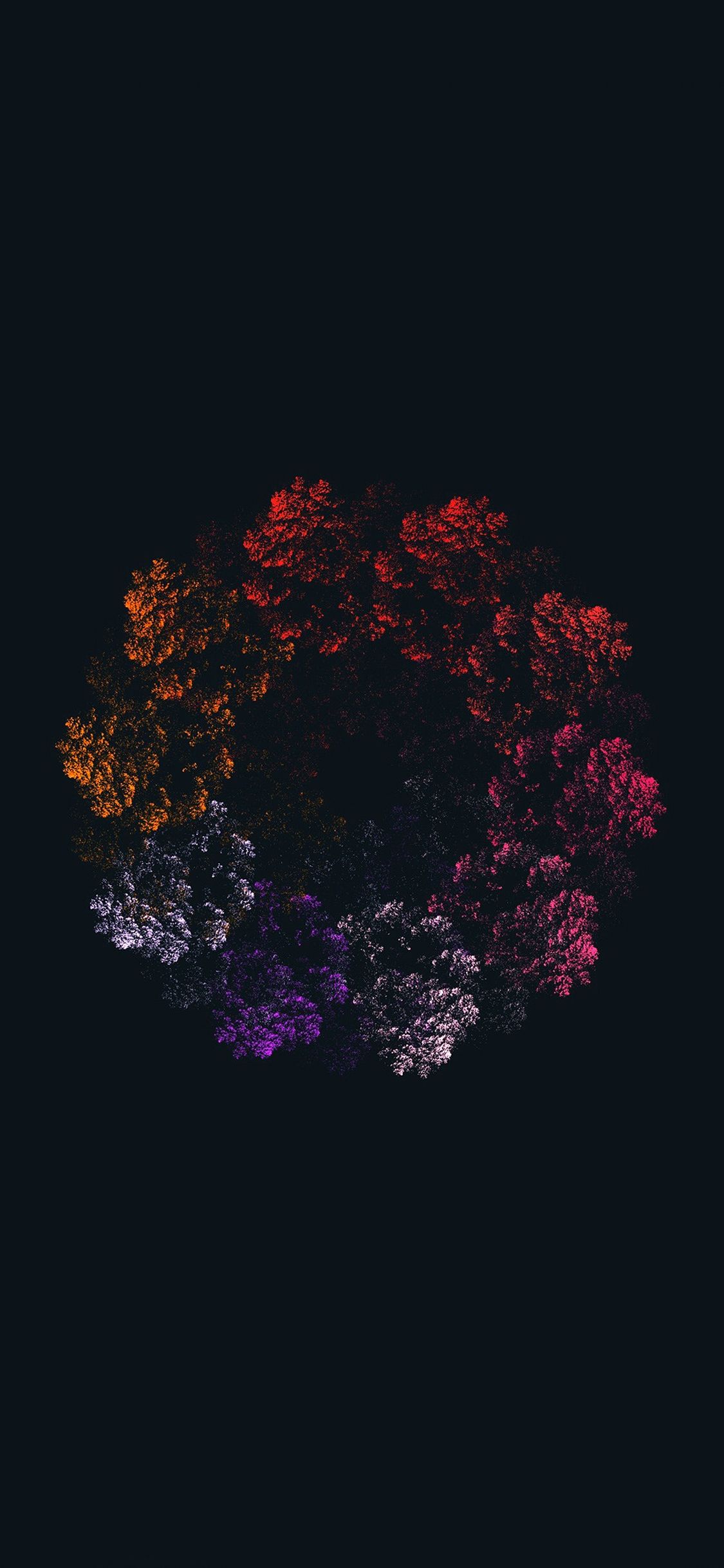 Chromatic Fractal Ring - abstract wallpaper for OpersCraft