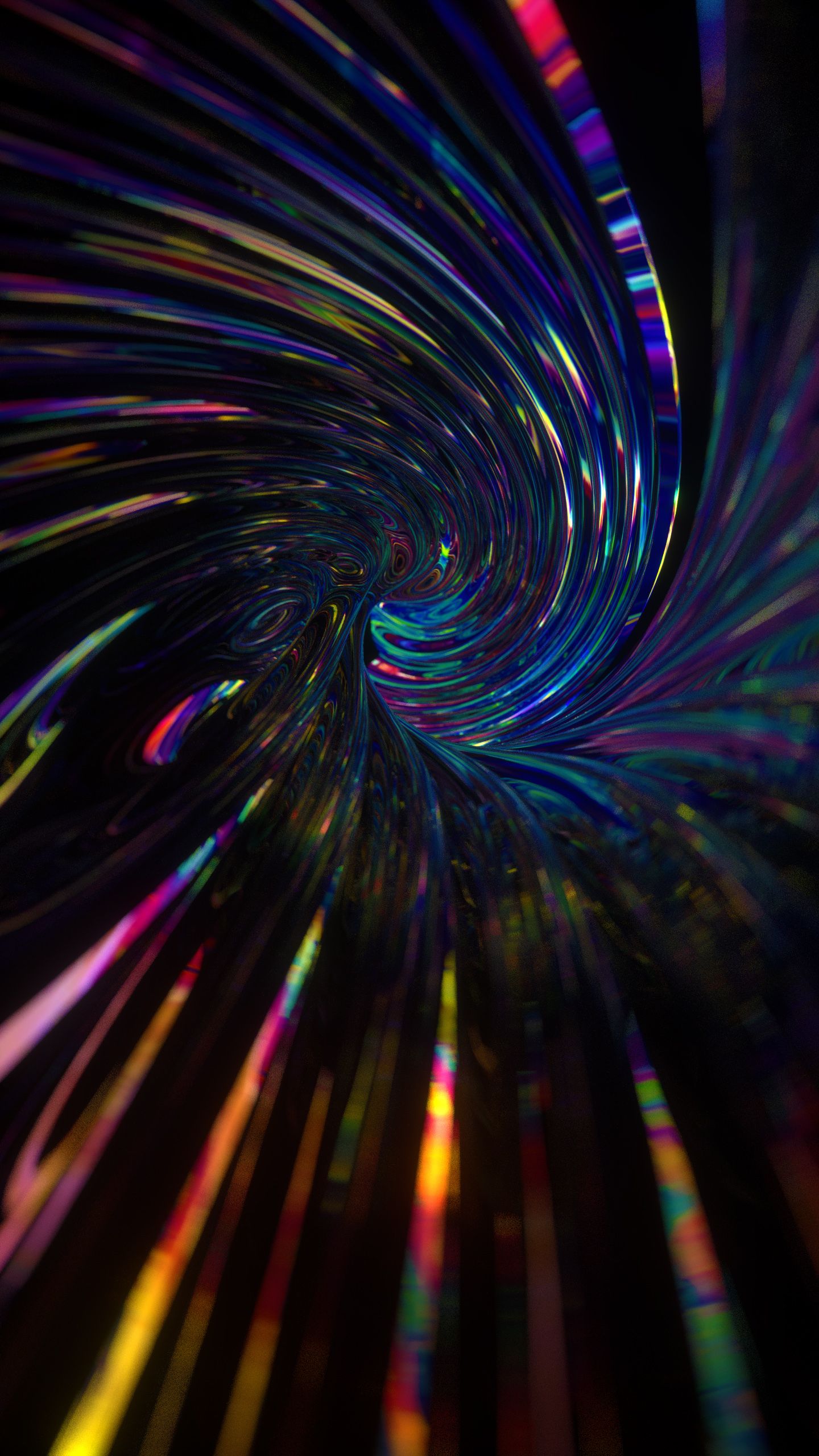 Chromatic Light Vortex - abstract wallpaper for OpersCraft