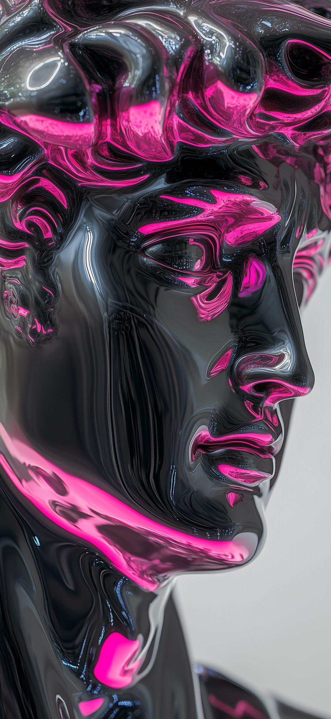 Chrome Neon Sculpture - ghetto wallpaper for OpersCraft