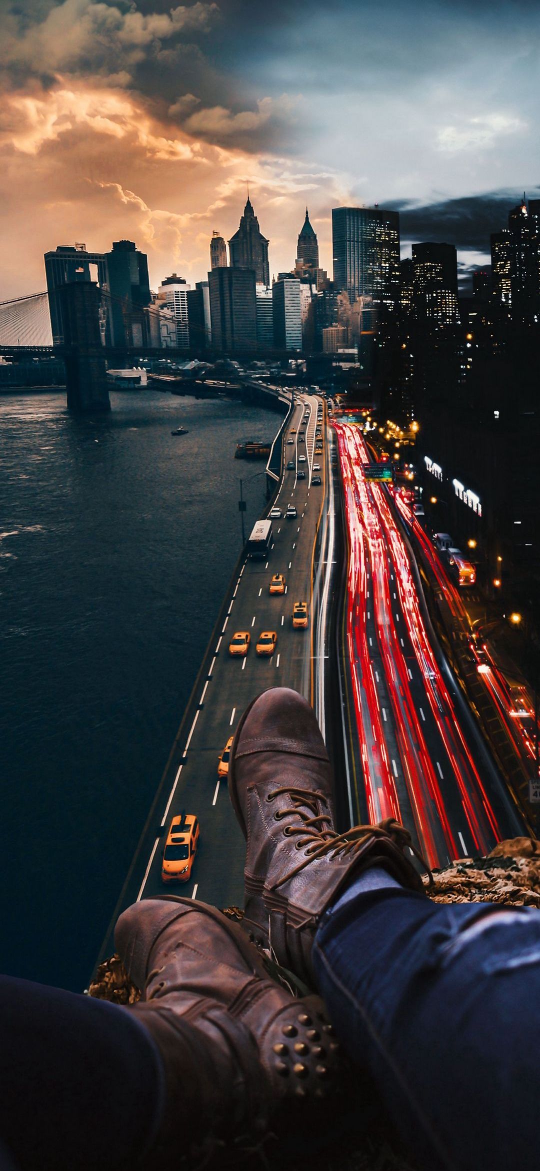 City Edge Perspective - city wallpaper for OpersCraft