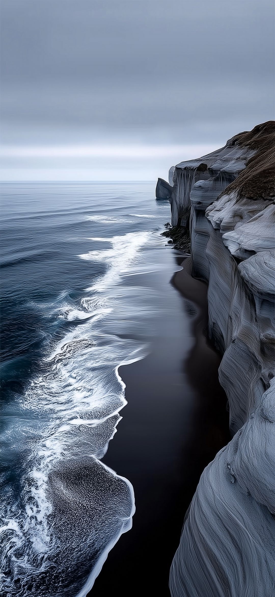 Coastal Cliffside Serenity - beach wallpaper for OpersCraft