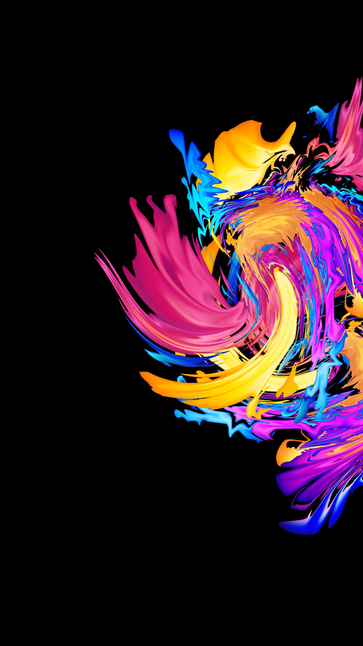 Colorful Abstract Swirl - abstract wallpaper for OpersCraft
