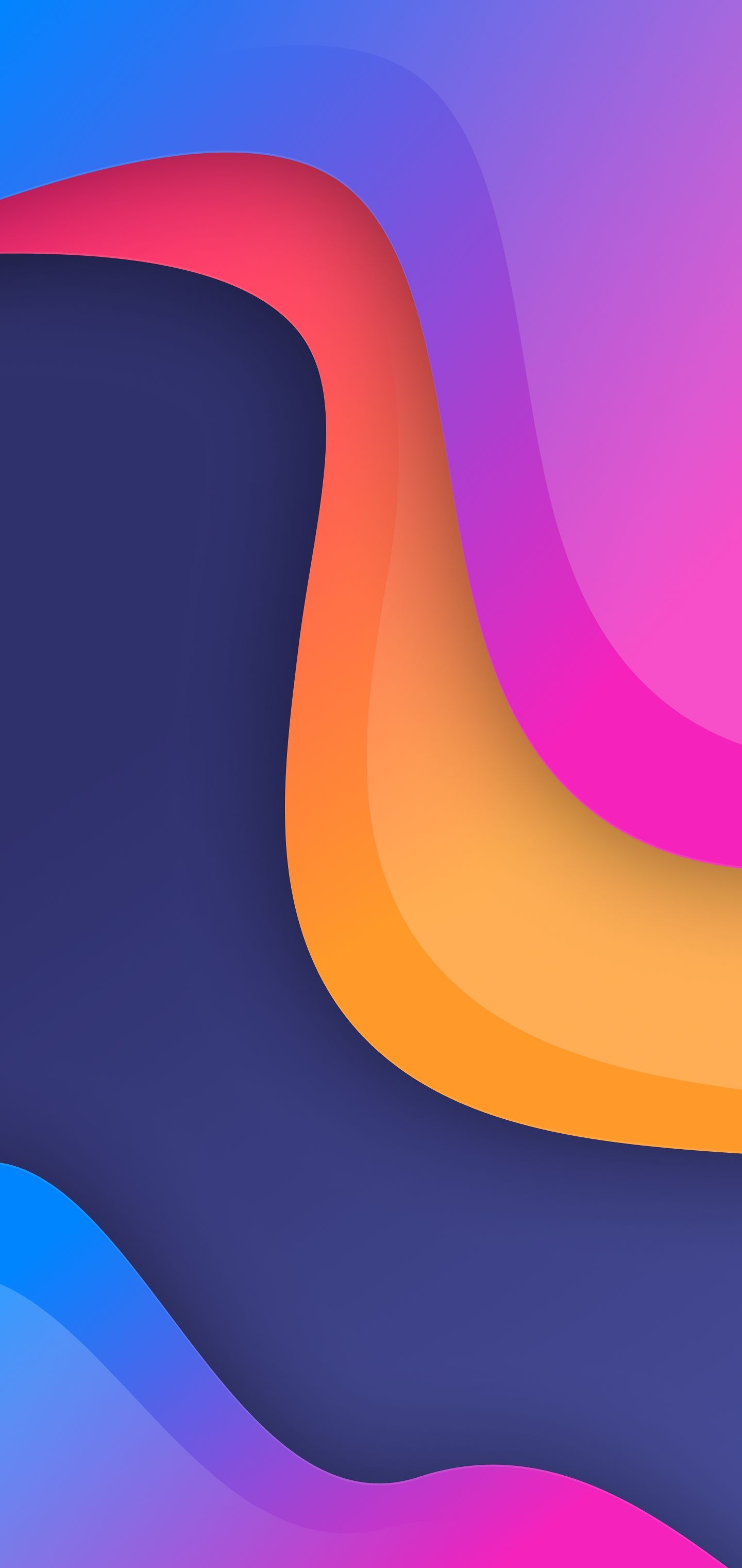 Colorful Abstract Waves - abstract wallpaper for OpersCraft