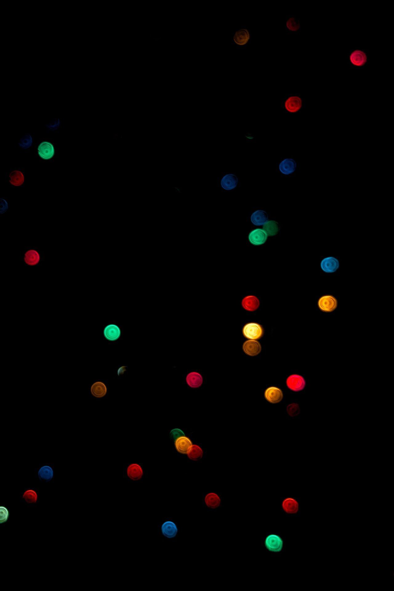 Colorful Bokeh Night Lights - abstract wallpaper for OpersCraft