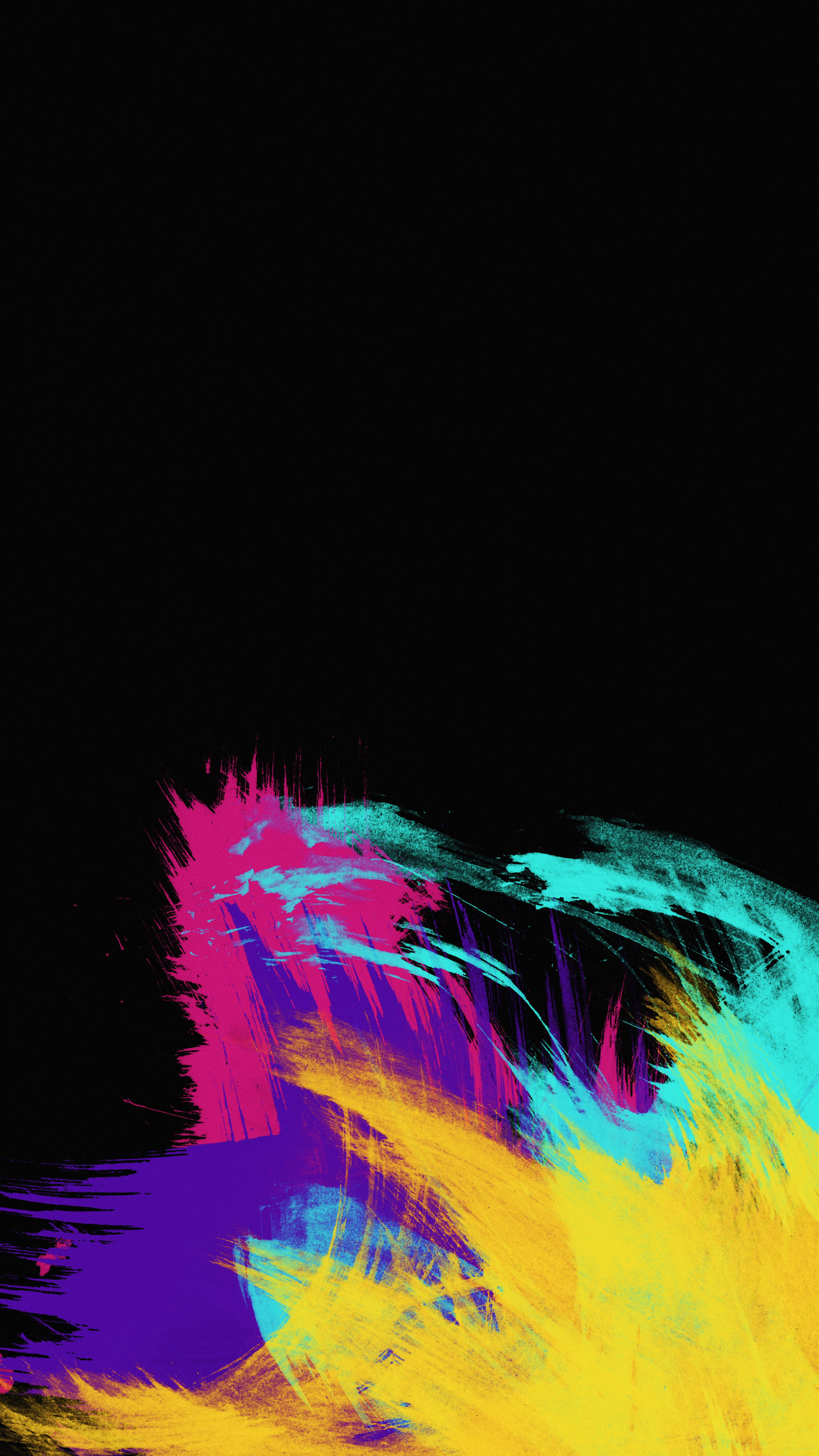 Colorful Brush Strokes - random wallpaper for OpersCraft