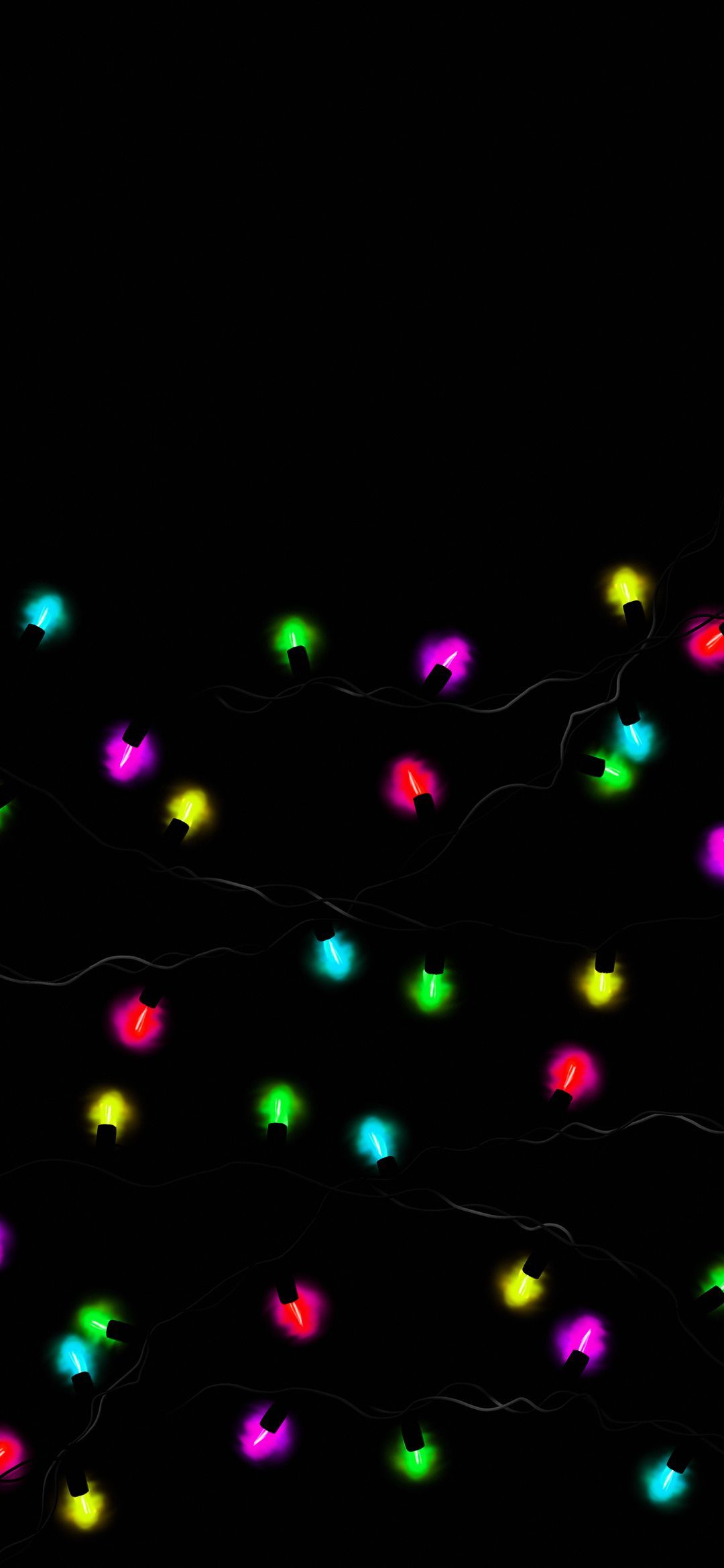 Colorful Christmas Lights - christmas wallpaper for OpersCraft