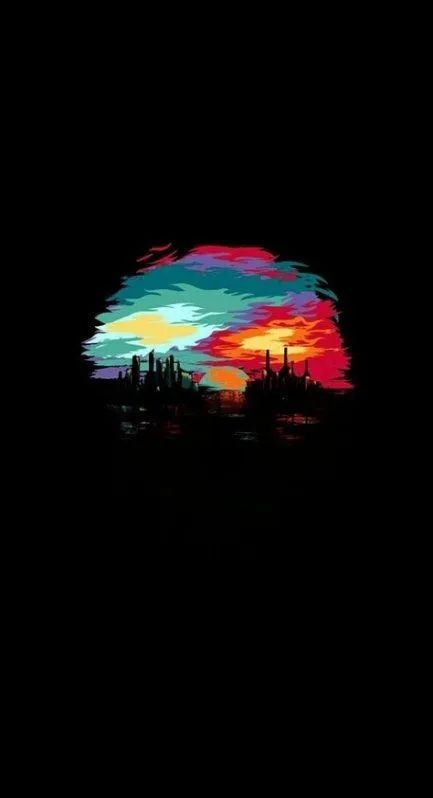 Colorful City Sunset - city wallpaper for OpersCraft