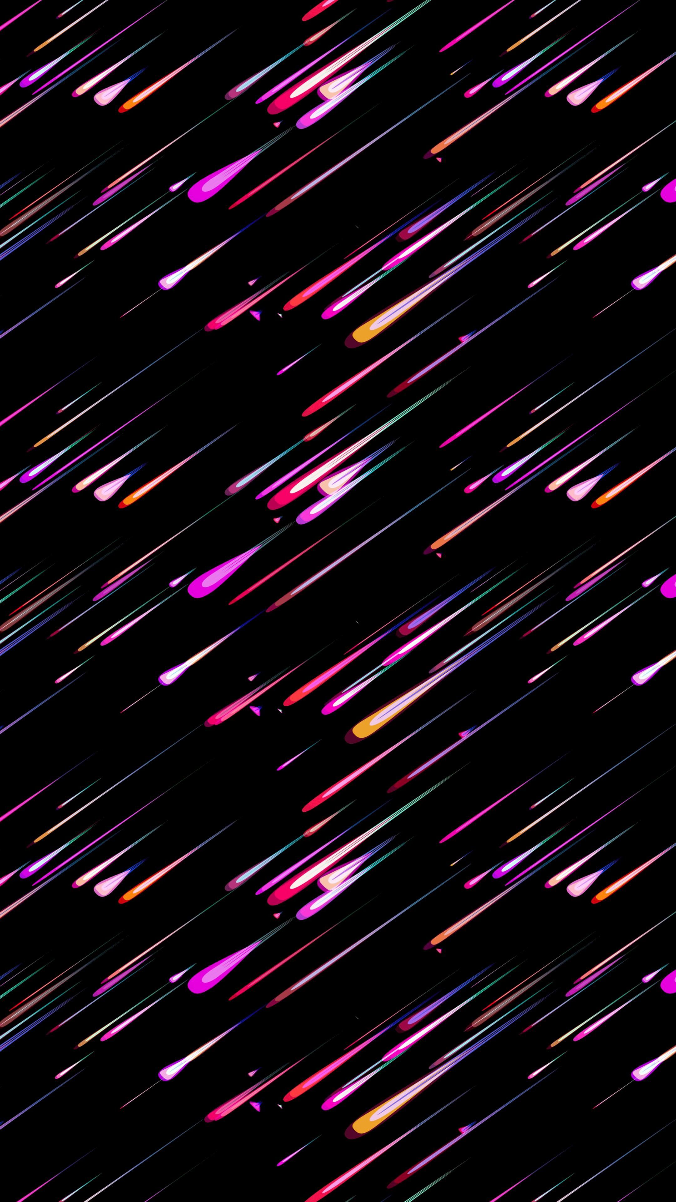 Colorful Comet Rain - abstract wallpaper for OpersCraft