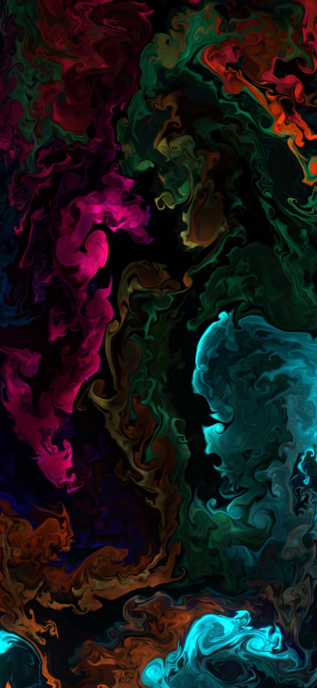 Colorful Fluid Art - abstract wallpaper for OpersCraft