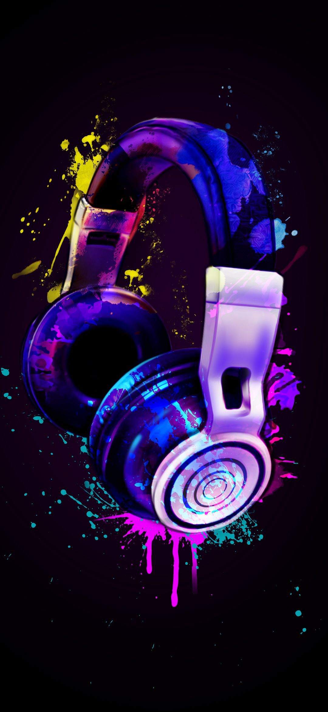 Colorful Headphone Art - music wallpaper for OpersCraft