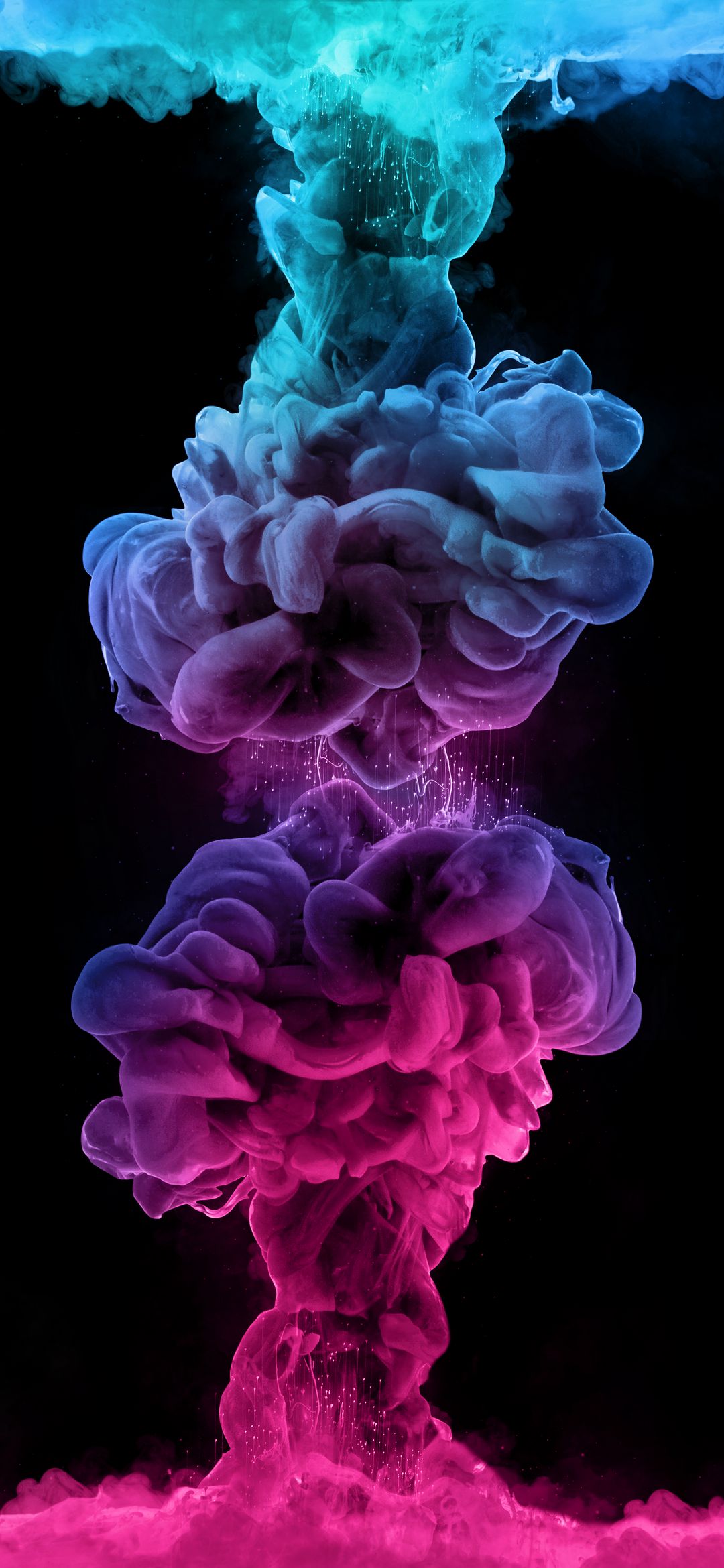 Colorful Ink Cloud Burst - abstract wallpaper for OpersCraft