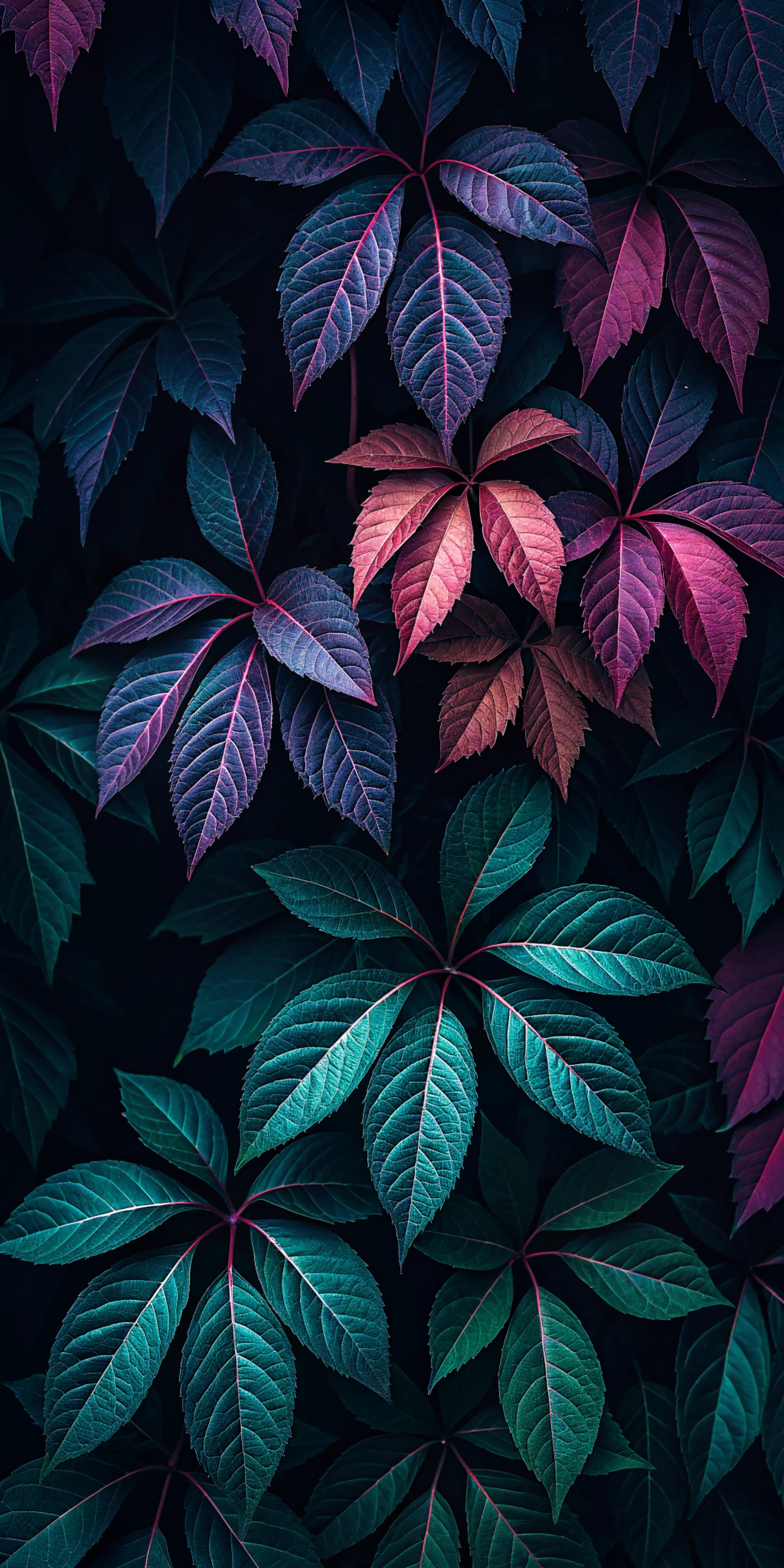 Colorful Leafy Abundance - leaf wallpaper for OpersCraft