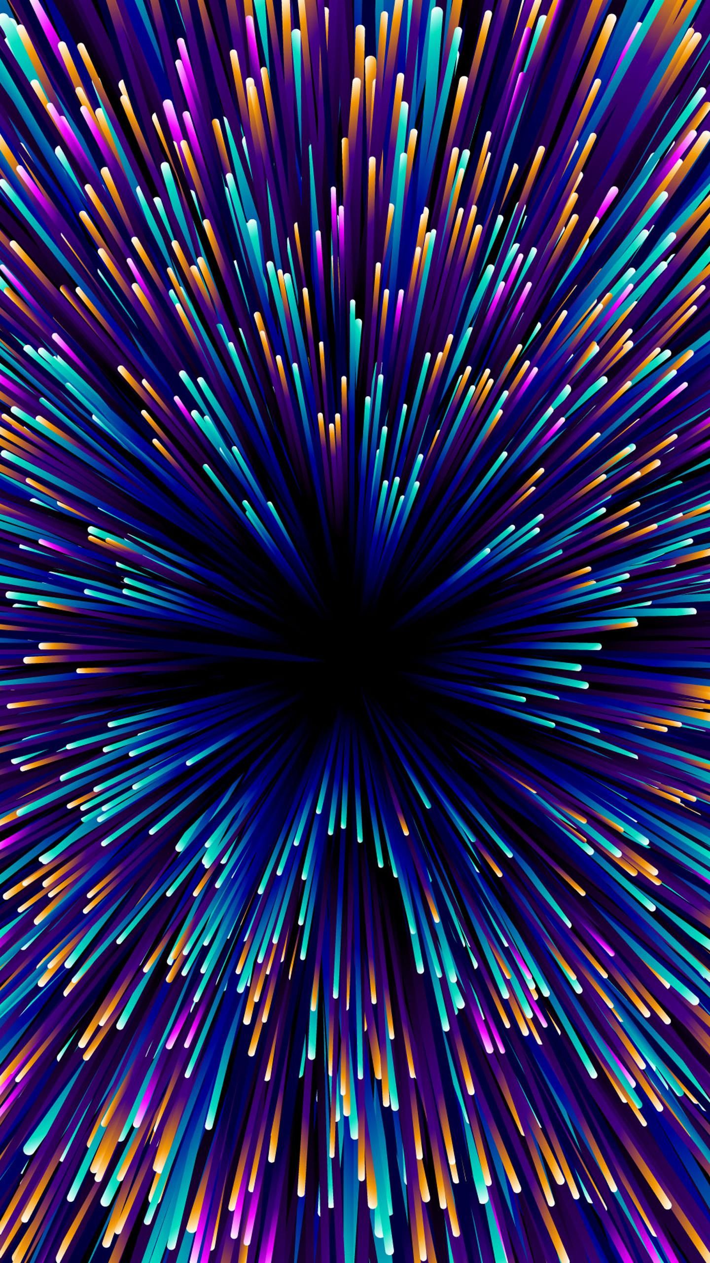 Colorful Light Burst - abstract wallpaper for OpersCraft