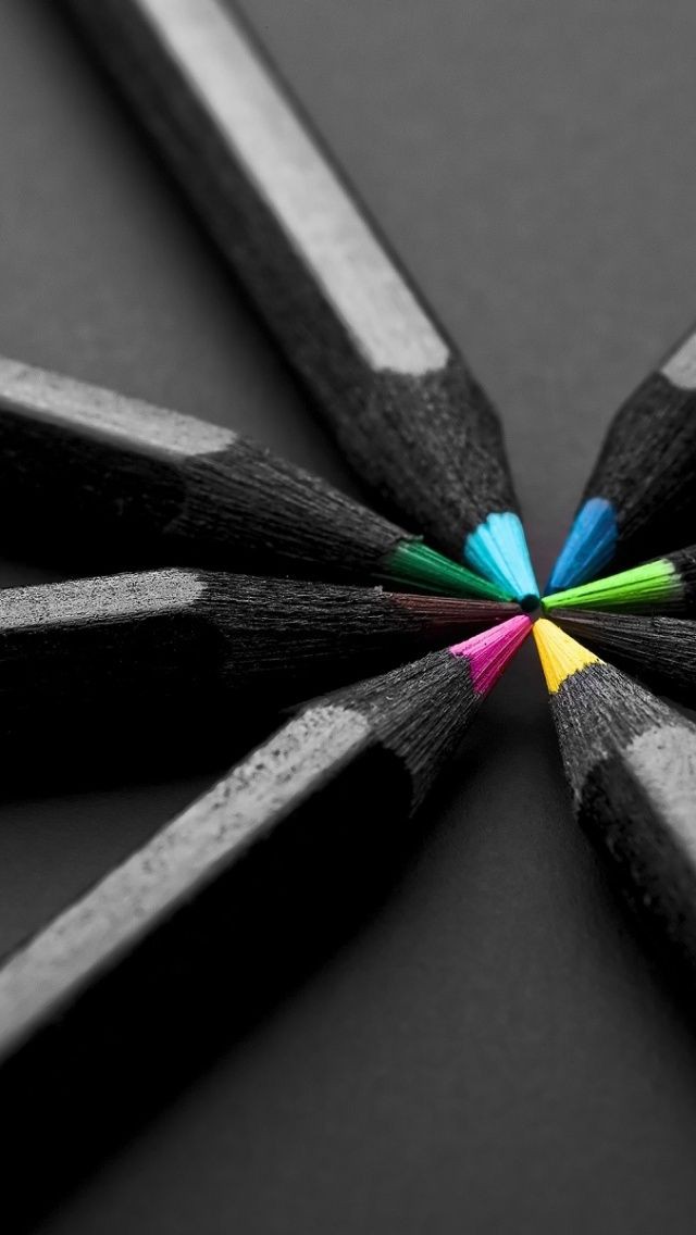 Colorful Pencil Point Star - abstract wallpaper for OpersCraft