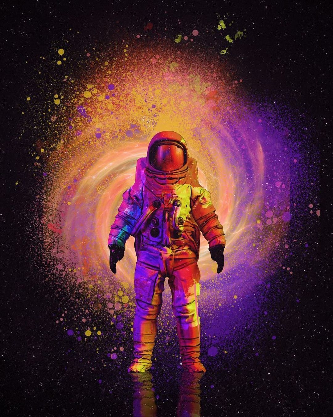 Colorful Space Explorer - space wallpaper for OpersCraft