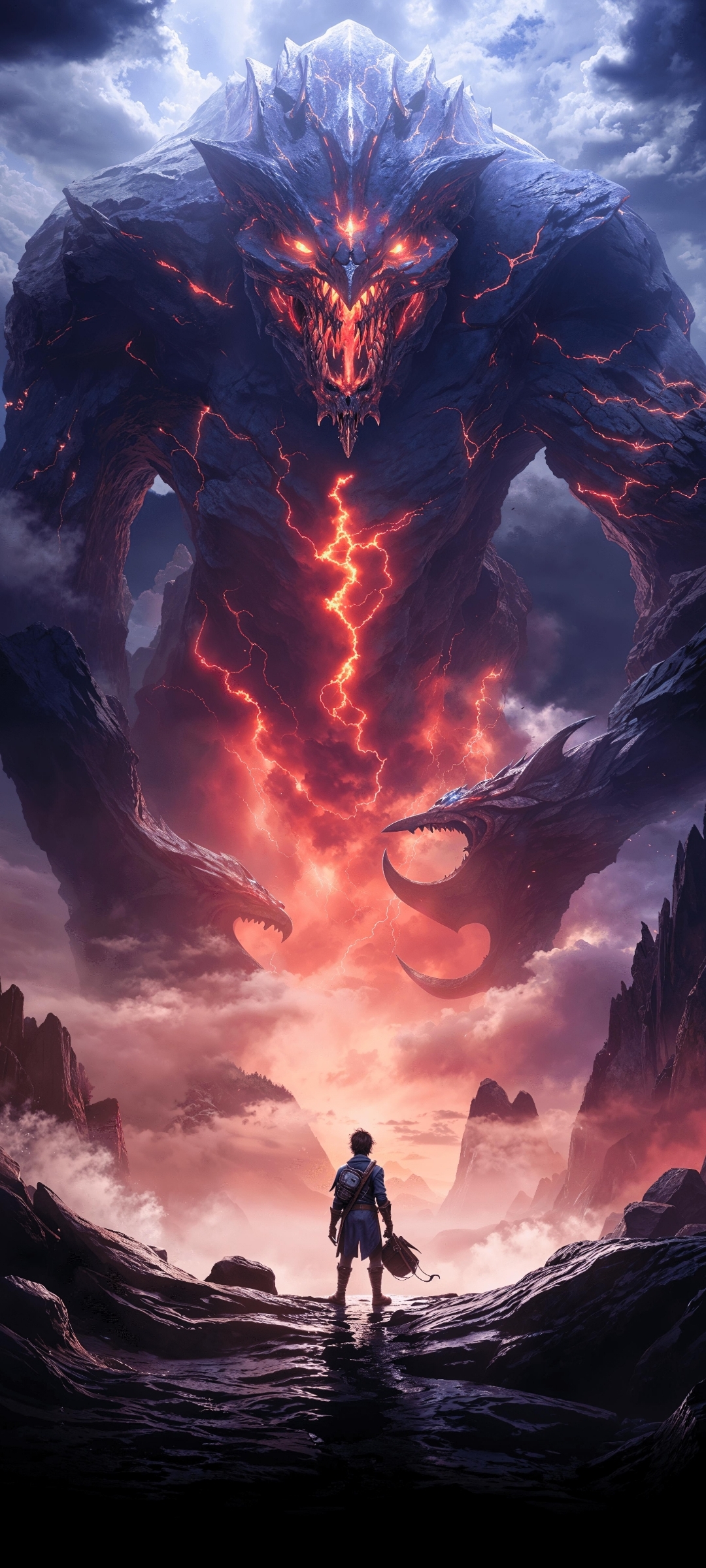 Colossal Lava Monster - fantasy wallpaper for OpersCraft
