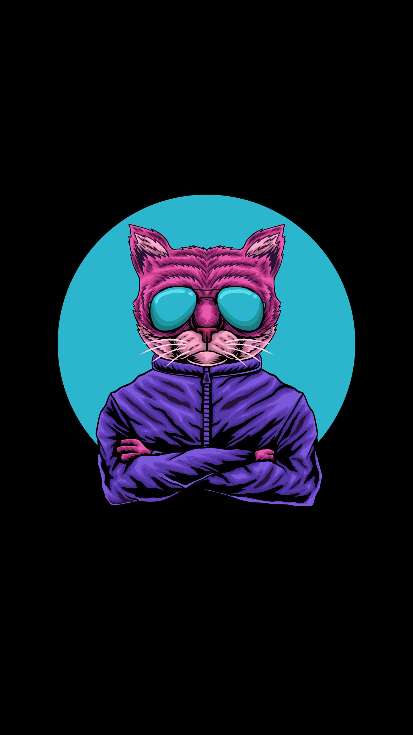 Cool Cat Illustration - cat wallpaper for OpersCraft