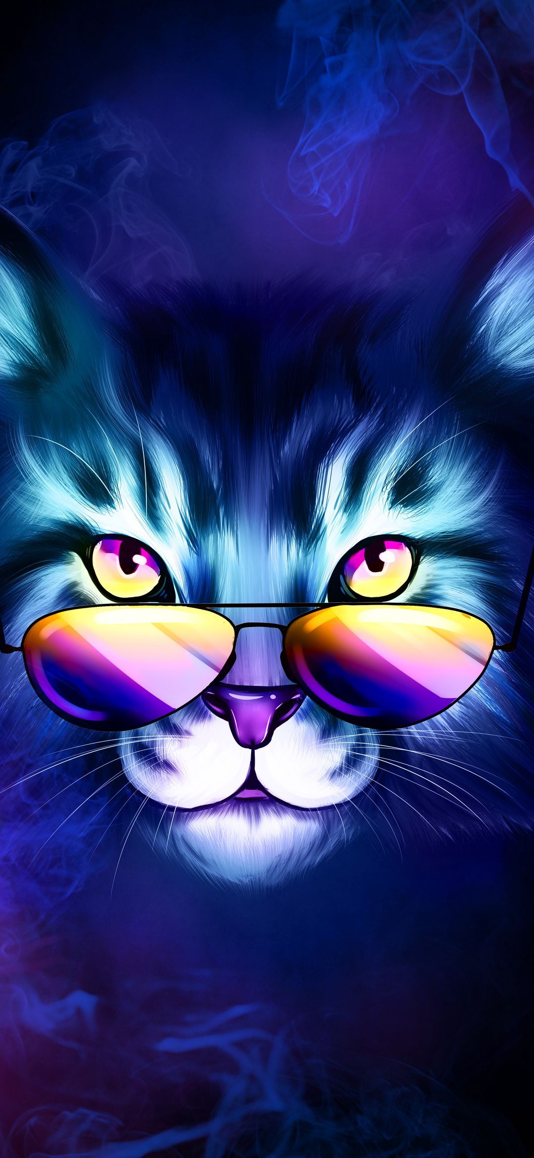 Cool Cat with Shades - cat wallpaper for OpersCraft