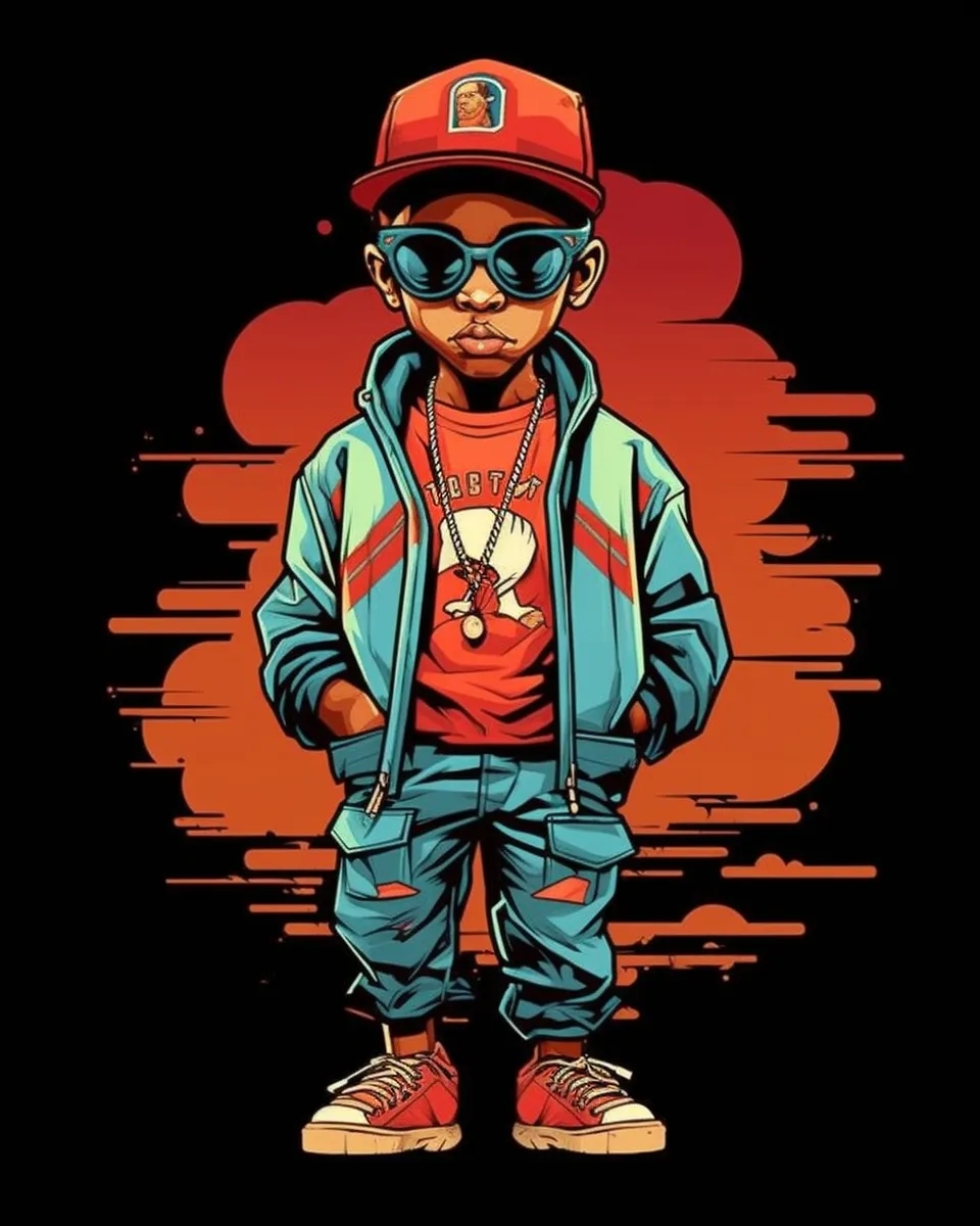 Cool Kid Cartoon Style - ghetto wallpaper for OpersCraft