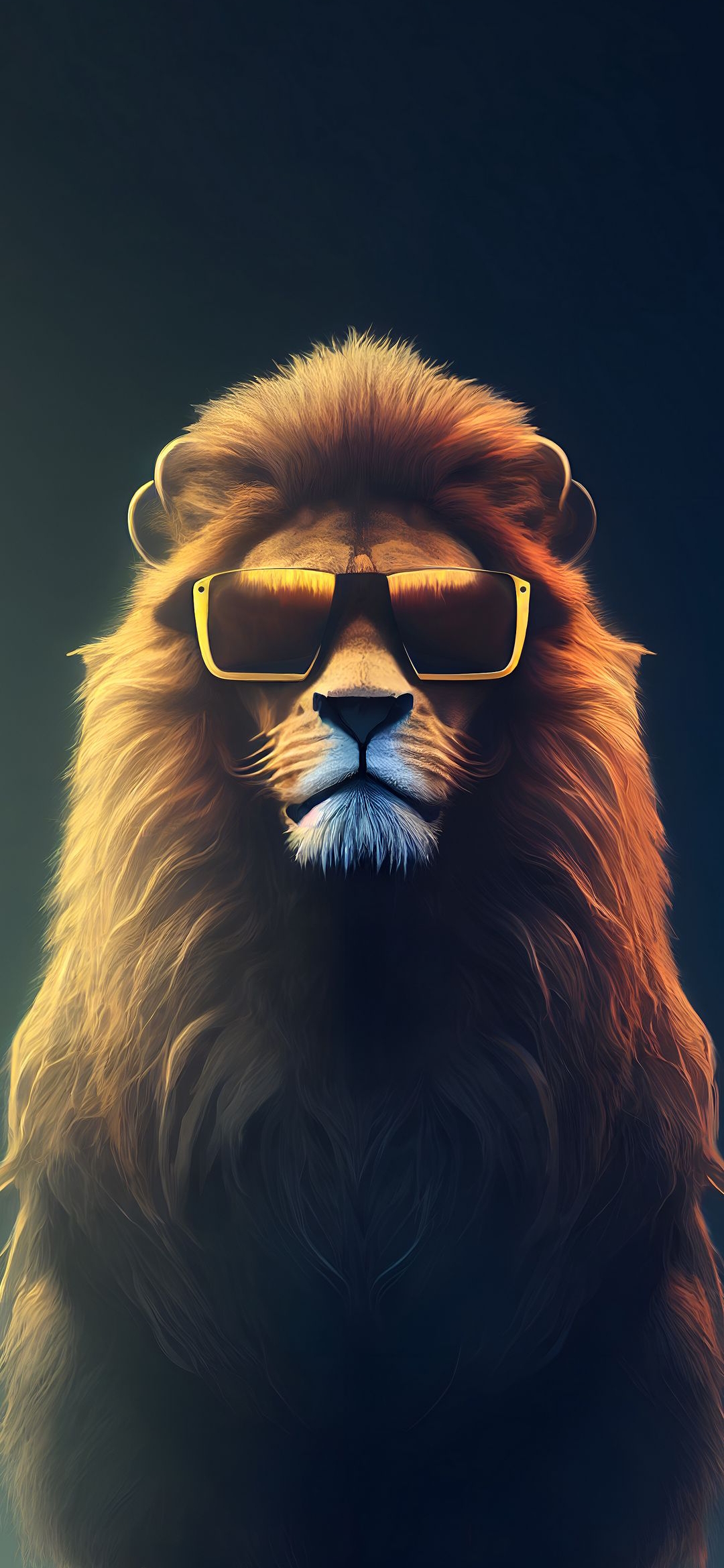 Cool Lion with Glasses - lion wallpaper for OpersCraft