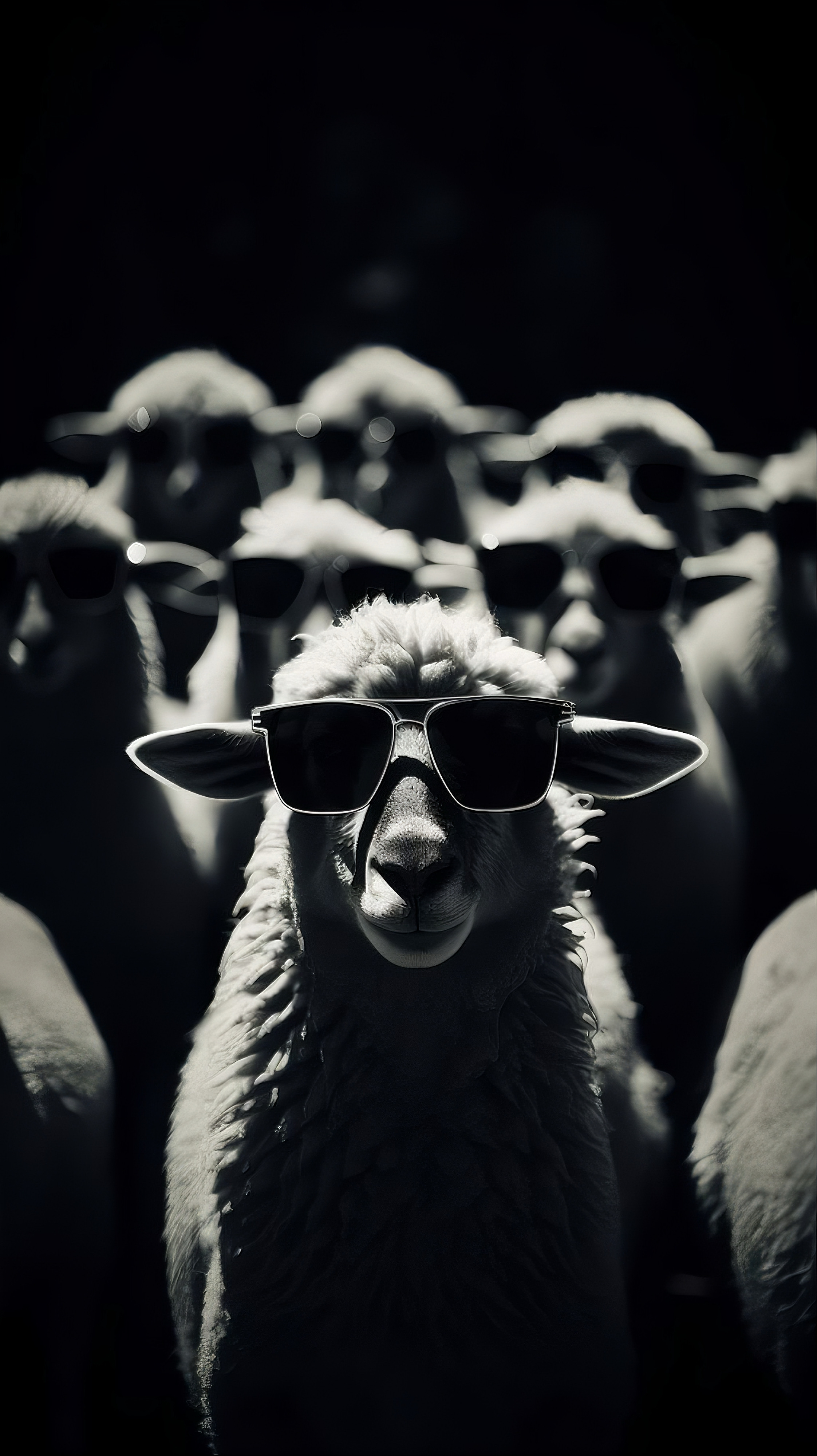 Cool Sheep Squad - animals wallpaper for OpersCraft