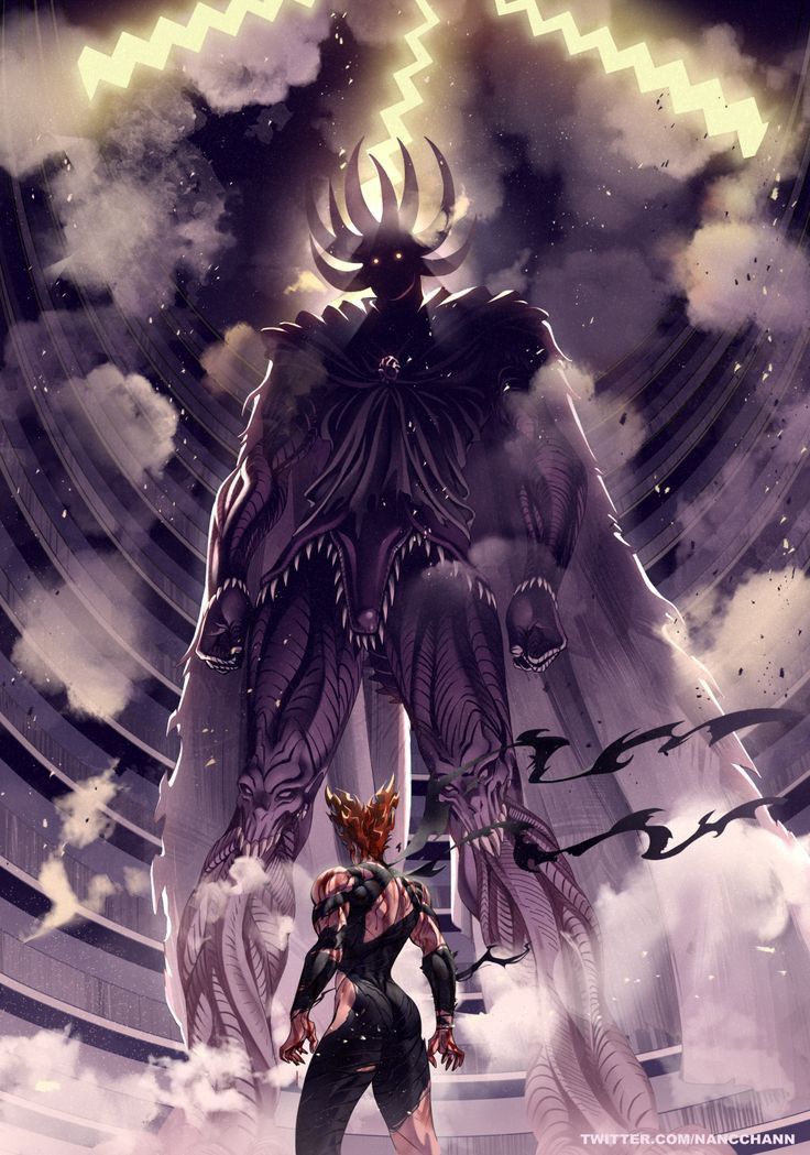 Cosmic Garou Confrontation - anime wallpaper for OpersCraft
