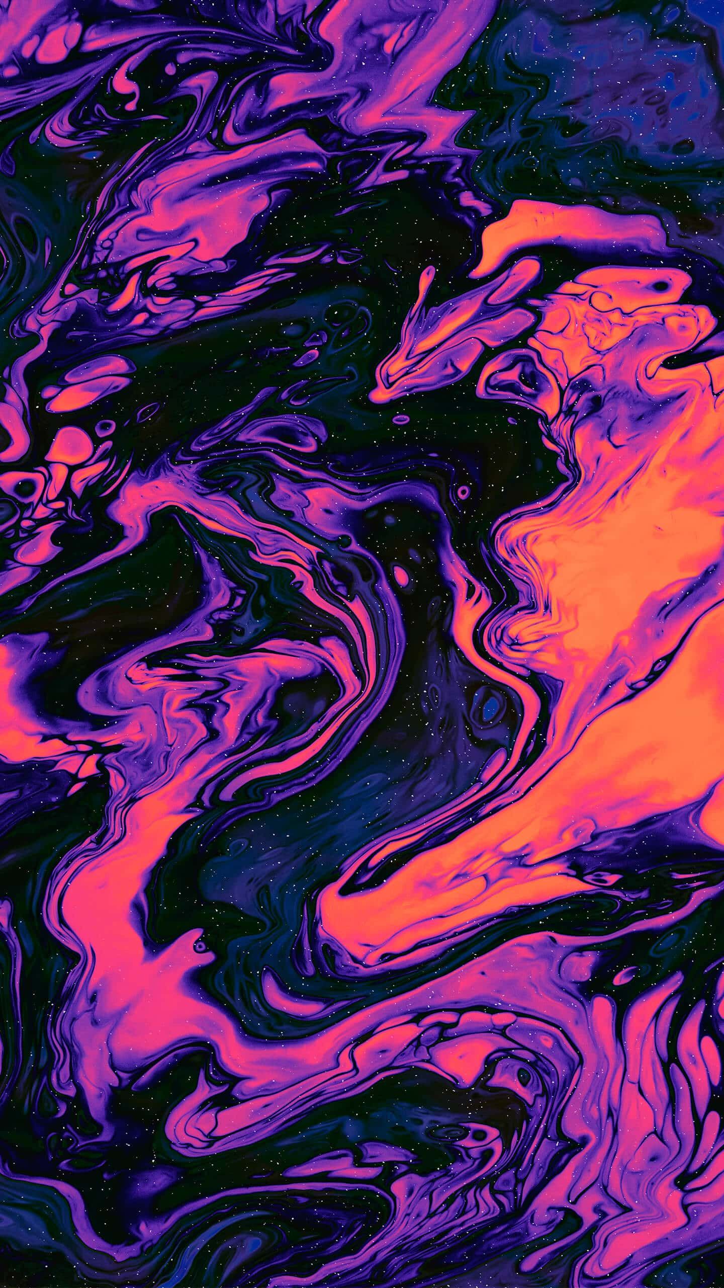 Cosmic Liquid Swirls - abstract wallpaper for OpersCraft