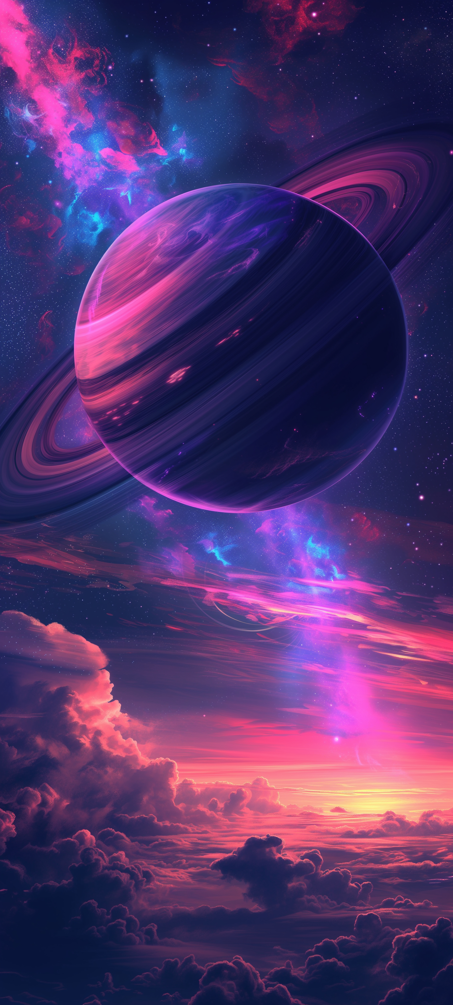 Cosmic Planet Dreamscape Wallpaper - space wallpaper for OpersCraft