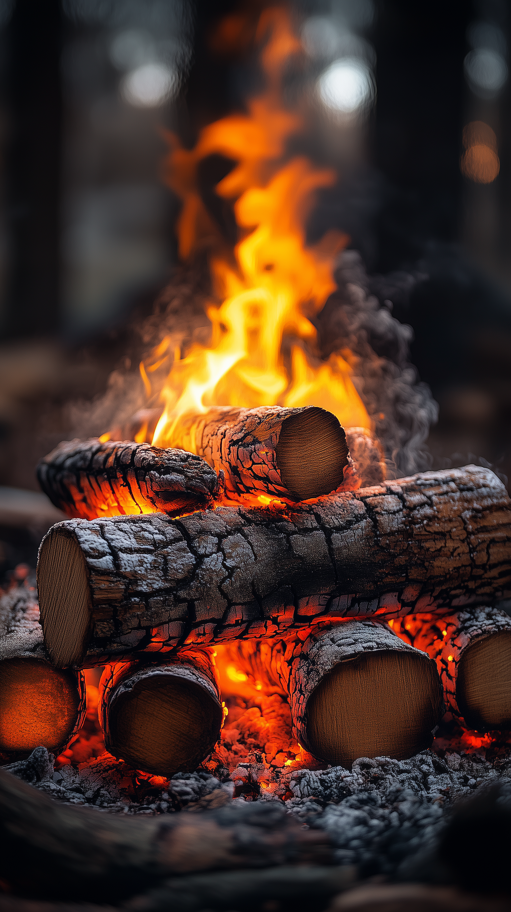 Crackling Campfire Glow - random wallpaper for OpersCraft