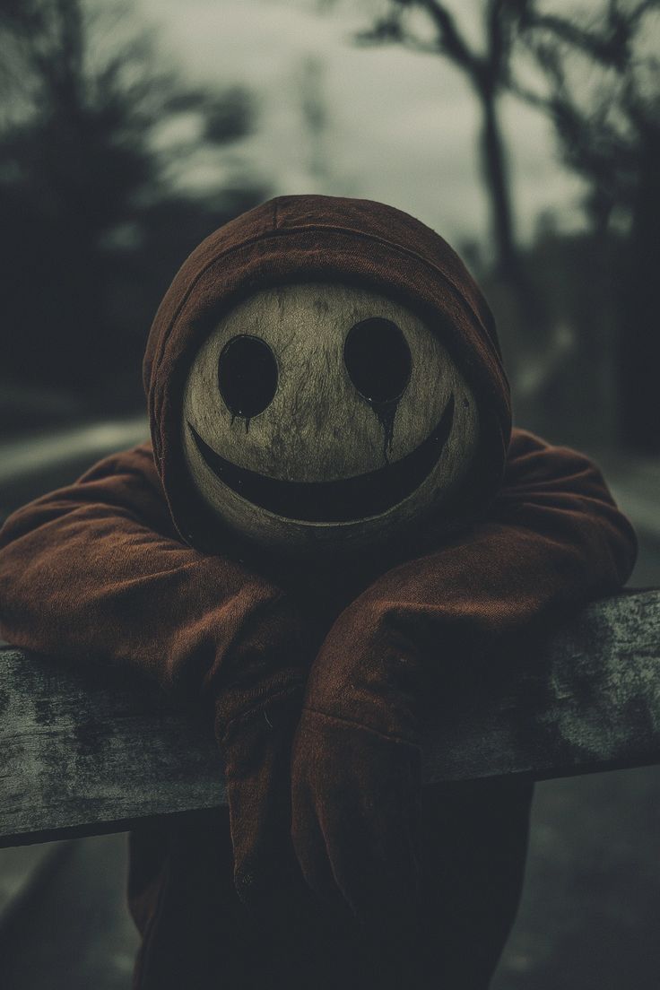 Creepy Smiley Mask - ghetto wallpaper for OpersCraft