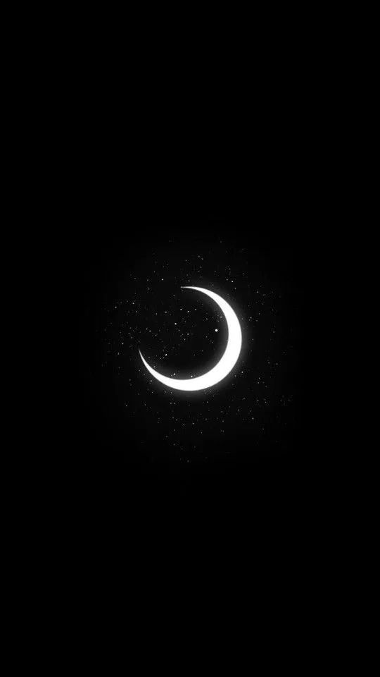 Crescent Moon Night Sky - space wallpaper for OpersCraft