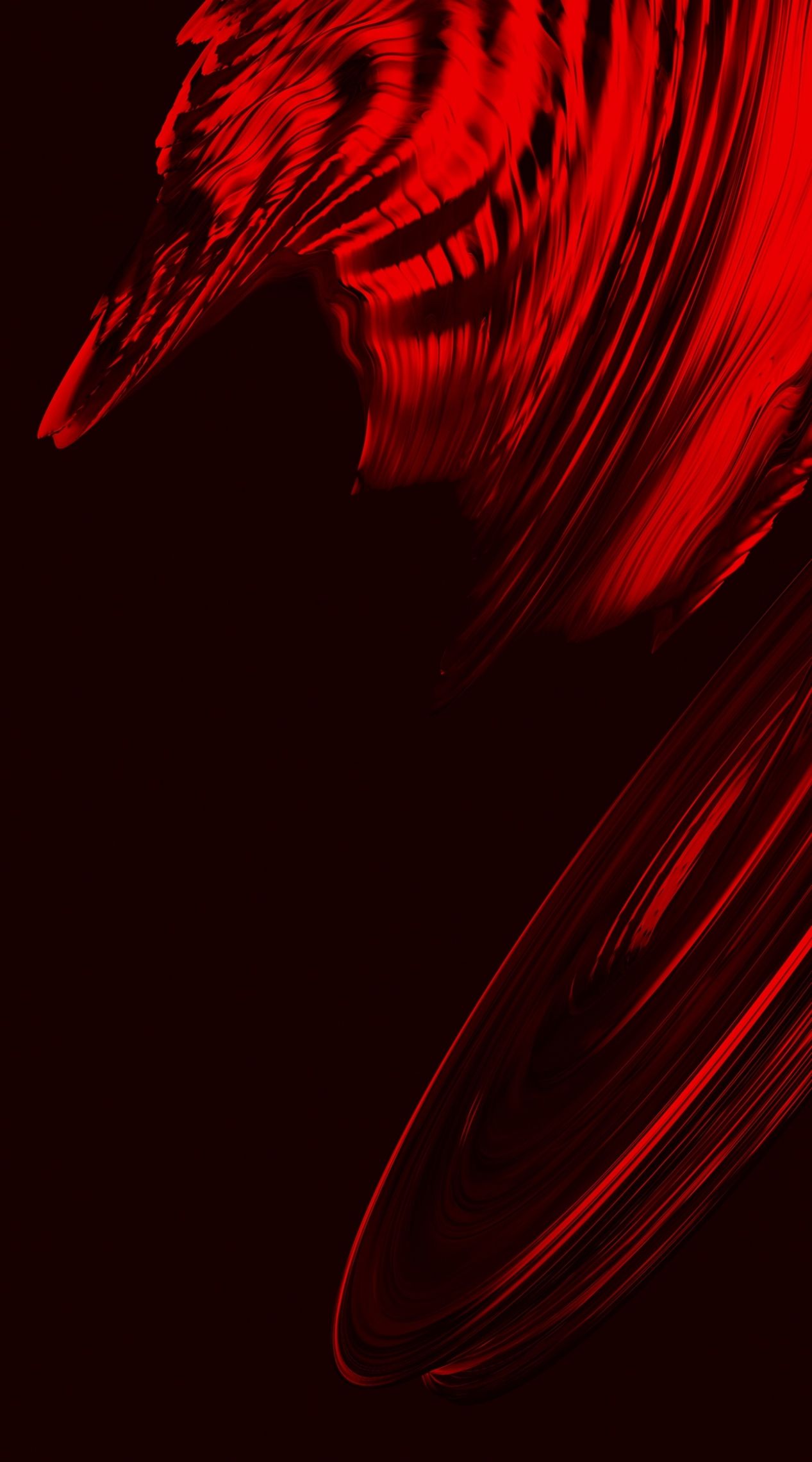 Crimson Abstract Flow - abstract wallpaper for OpersCraft