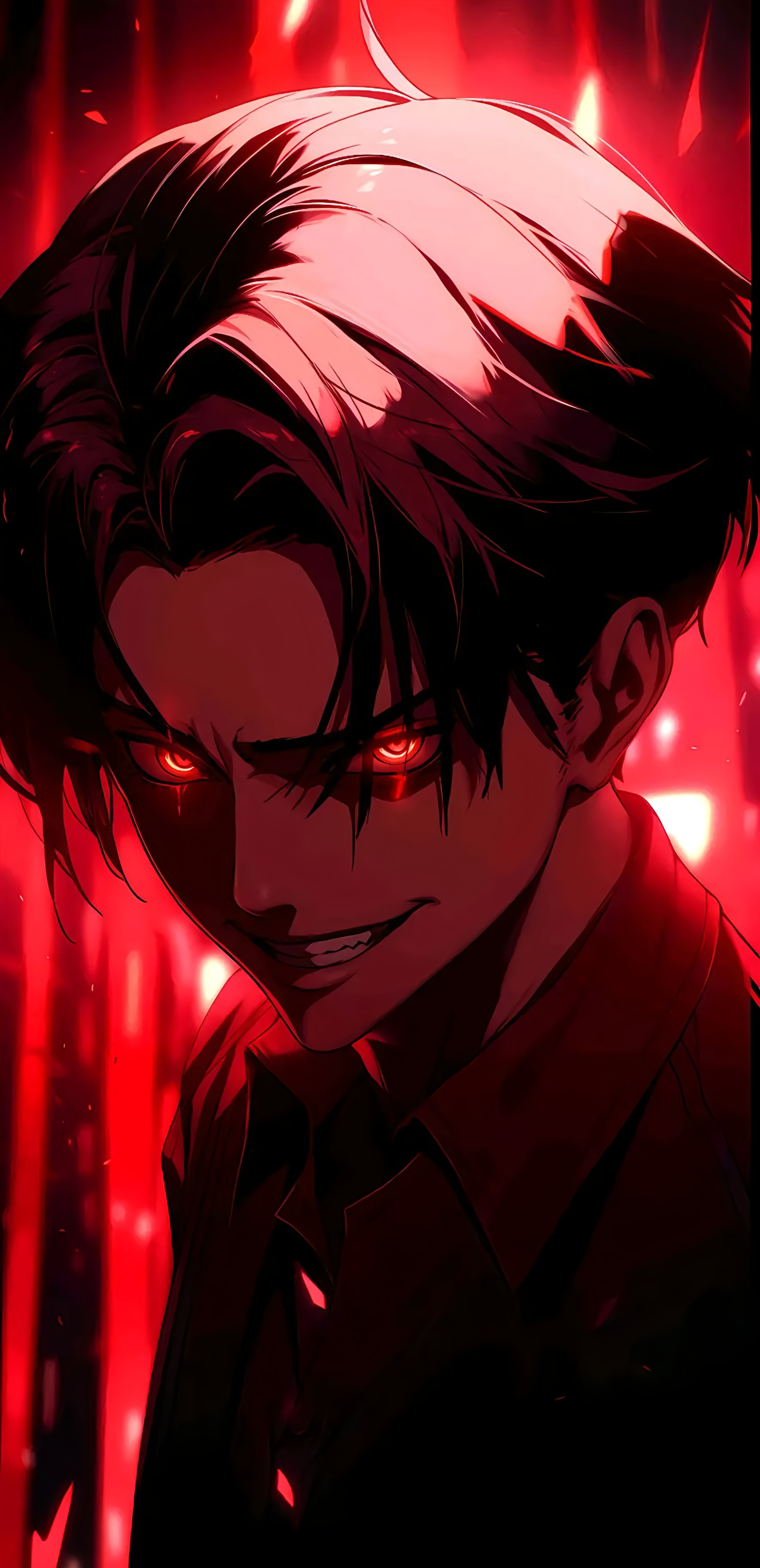 Crimson Anime Villain - anime wallpaper for OpersCraft