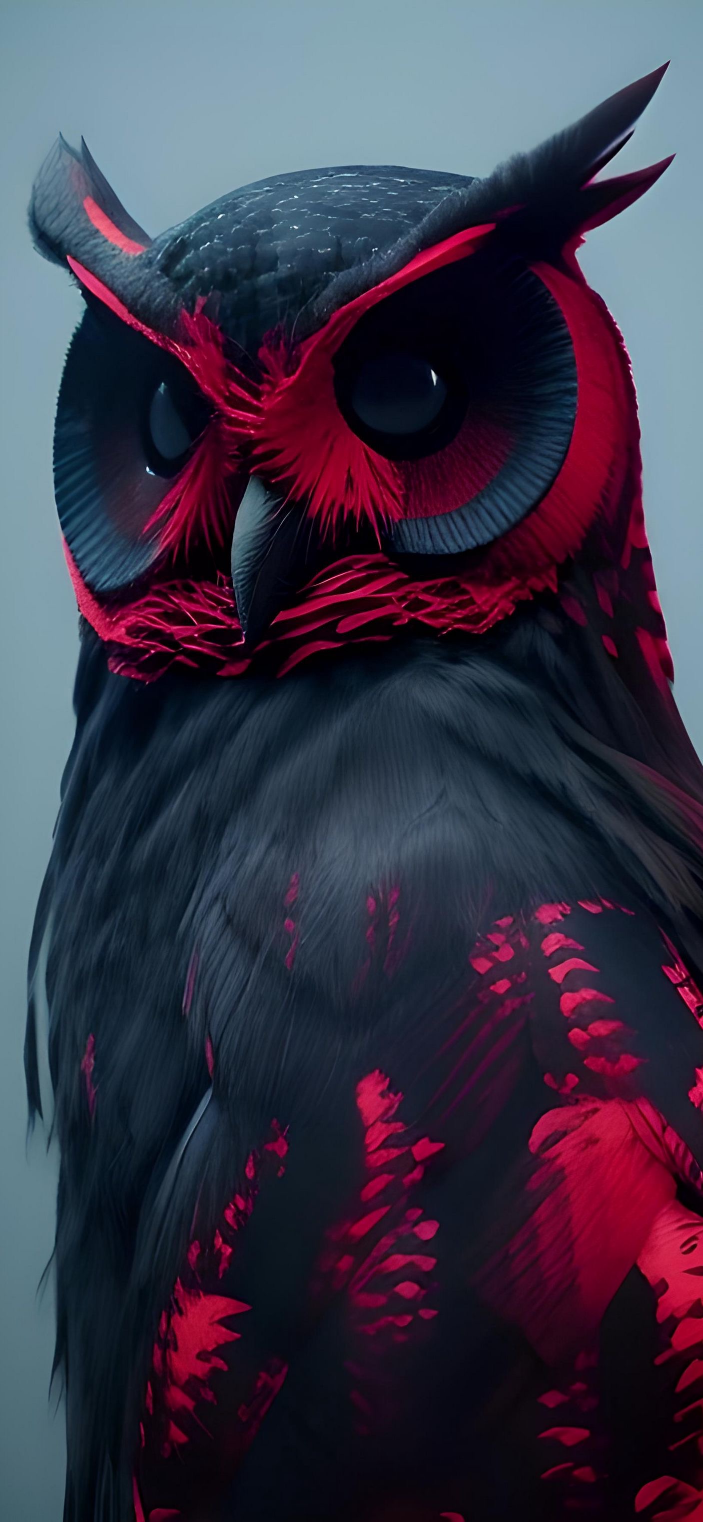 Crimson Gaze Owl - random wallpaper for OpersCraft