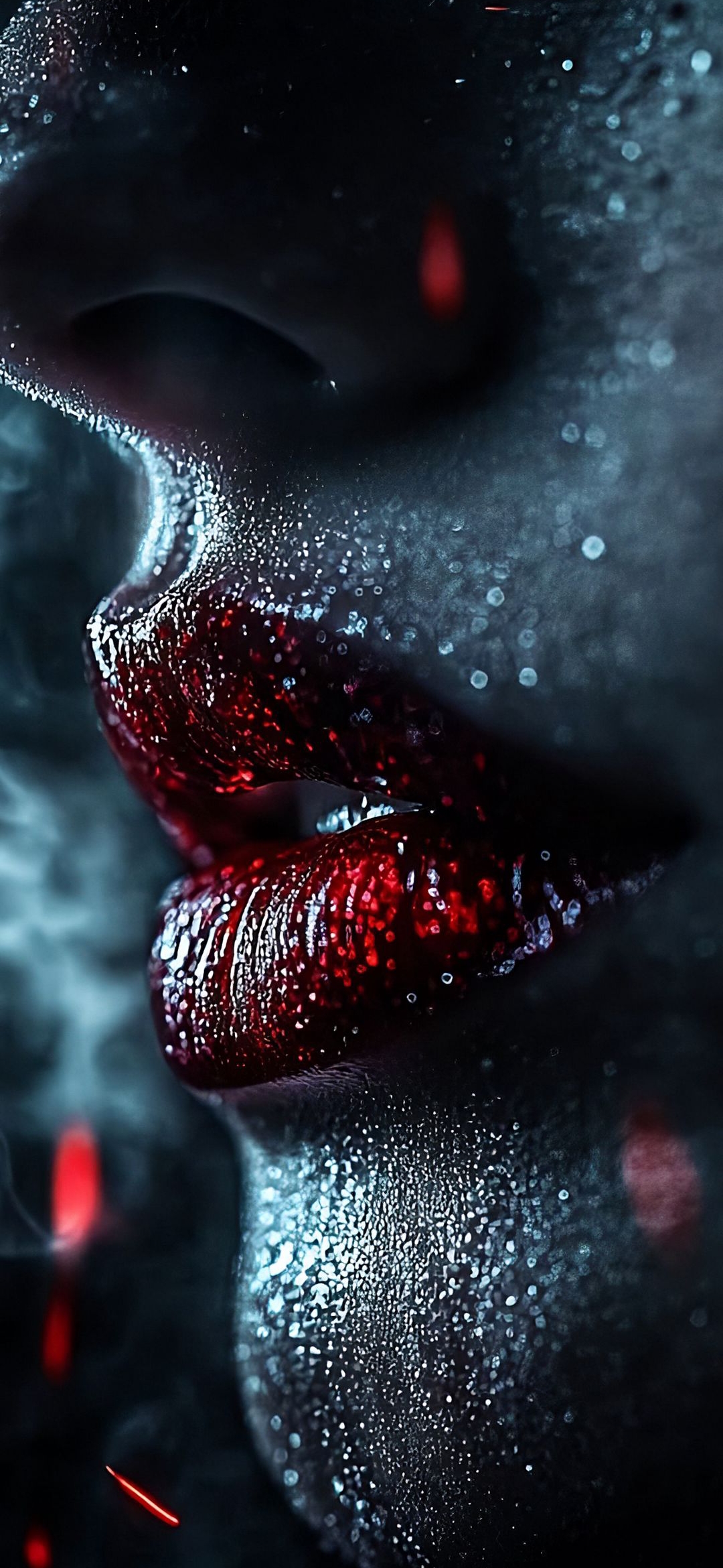 Crimson Lips in Shadow - random wallpaper for OpersCraft